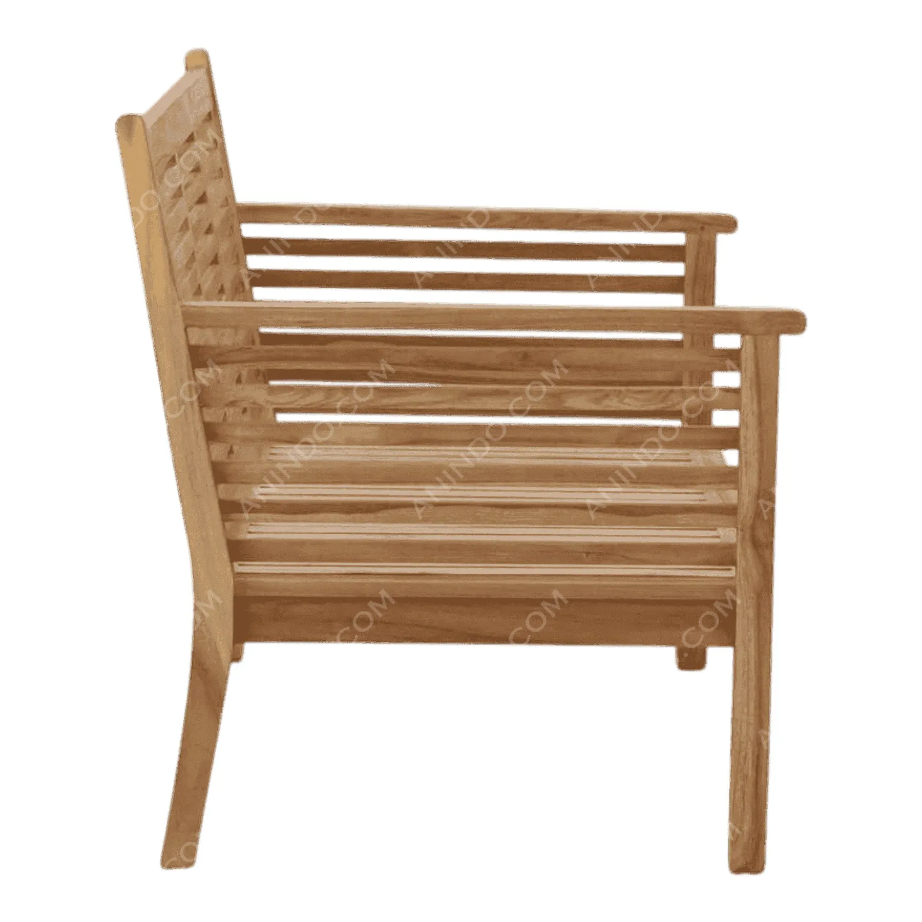Classic Teak Garden Bench - Image 4