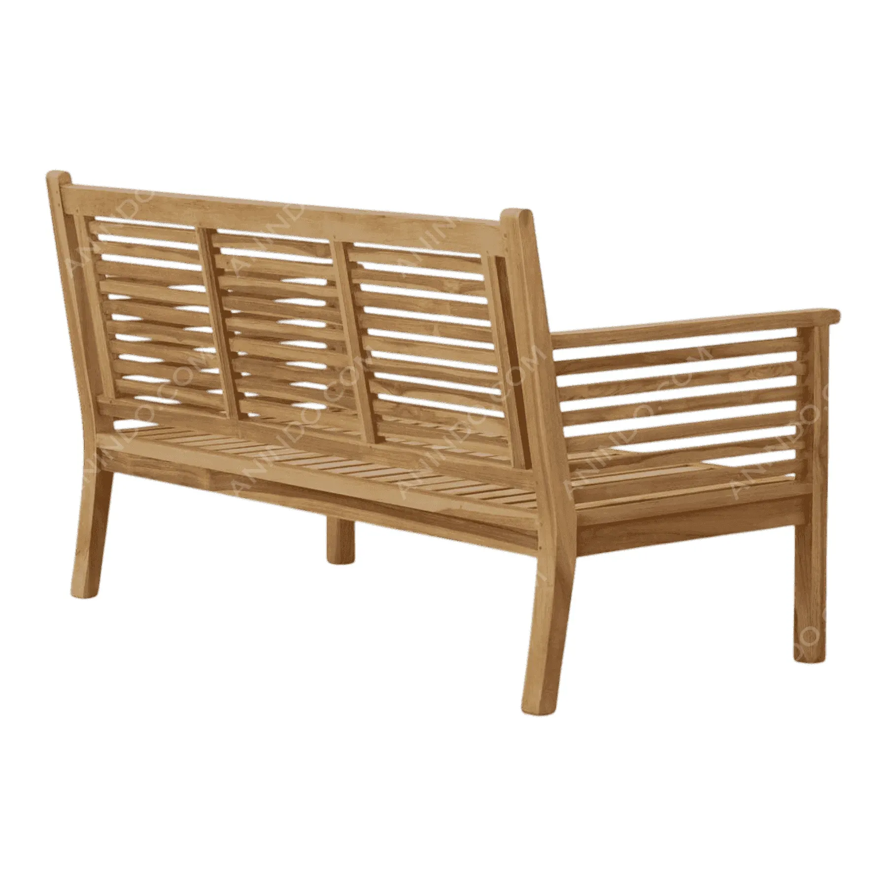 Classic Teak Garden Bench - Image 3