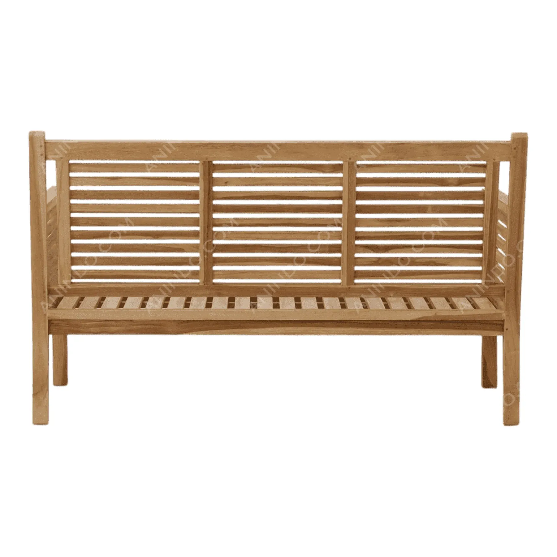 Classic Teak Garden Bench - Image 2