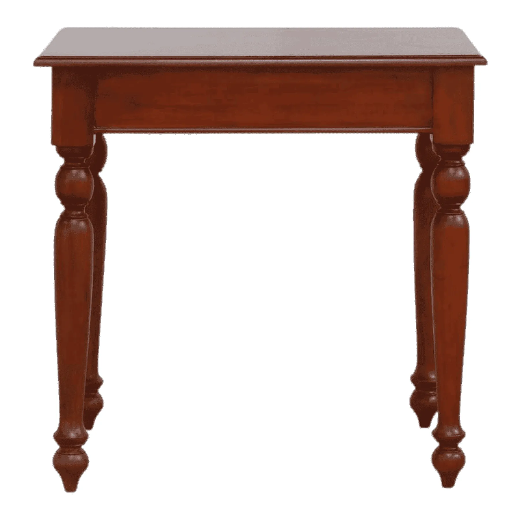 Wooden table with carved legs