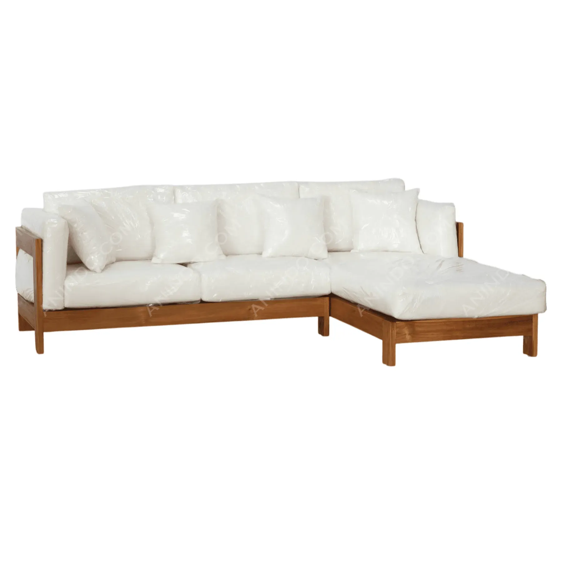 Copenhagen Teak Sectional - Image 4
