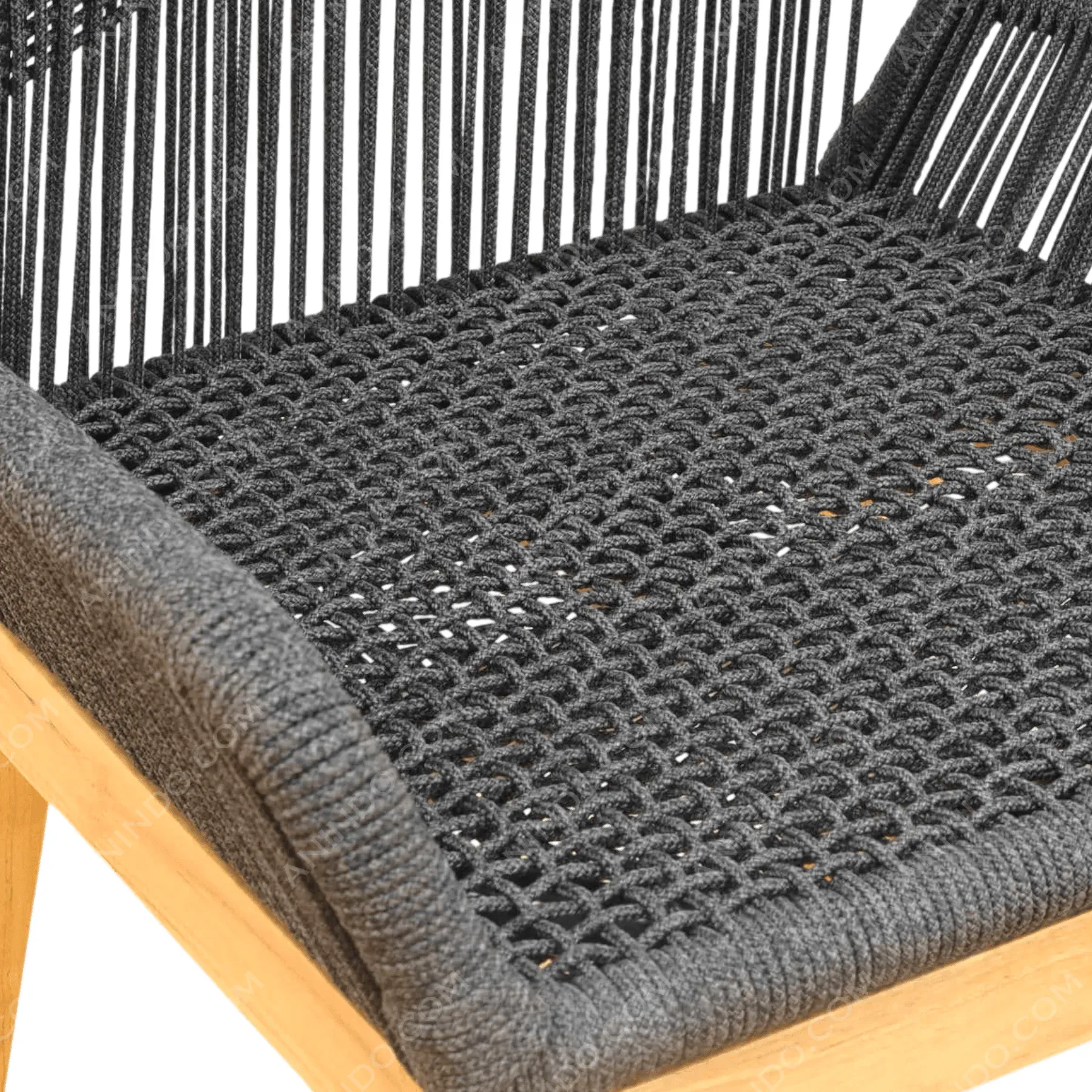 Apex Woven Rope Armchair - Image 4
