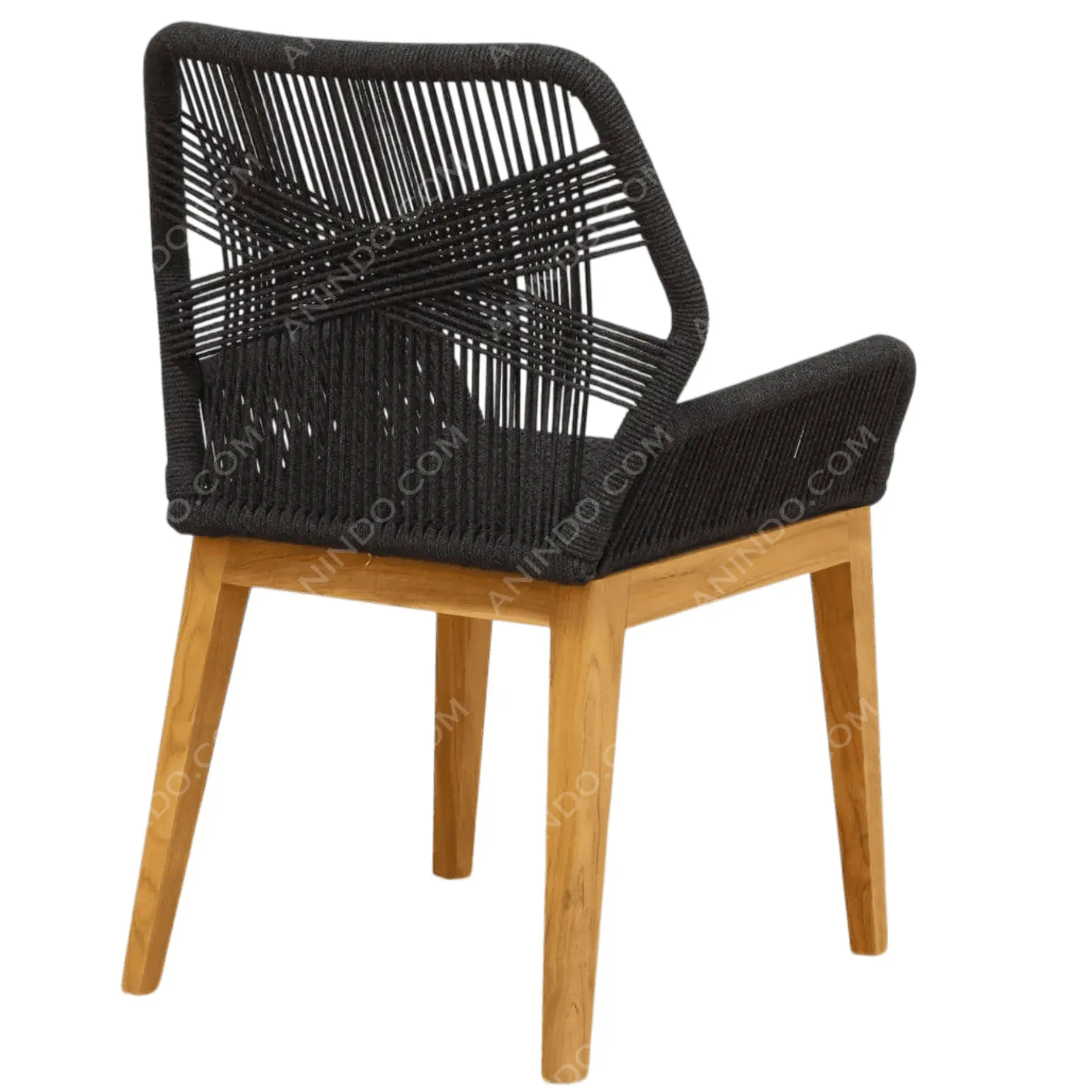 Apex Woven Rope Armchair - Image 6
