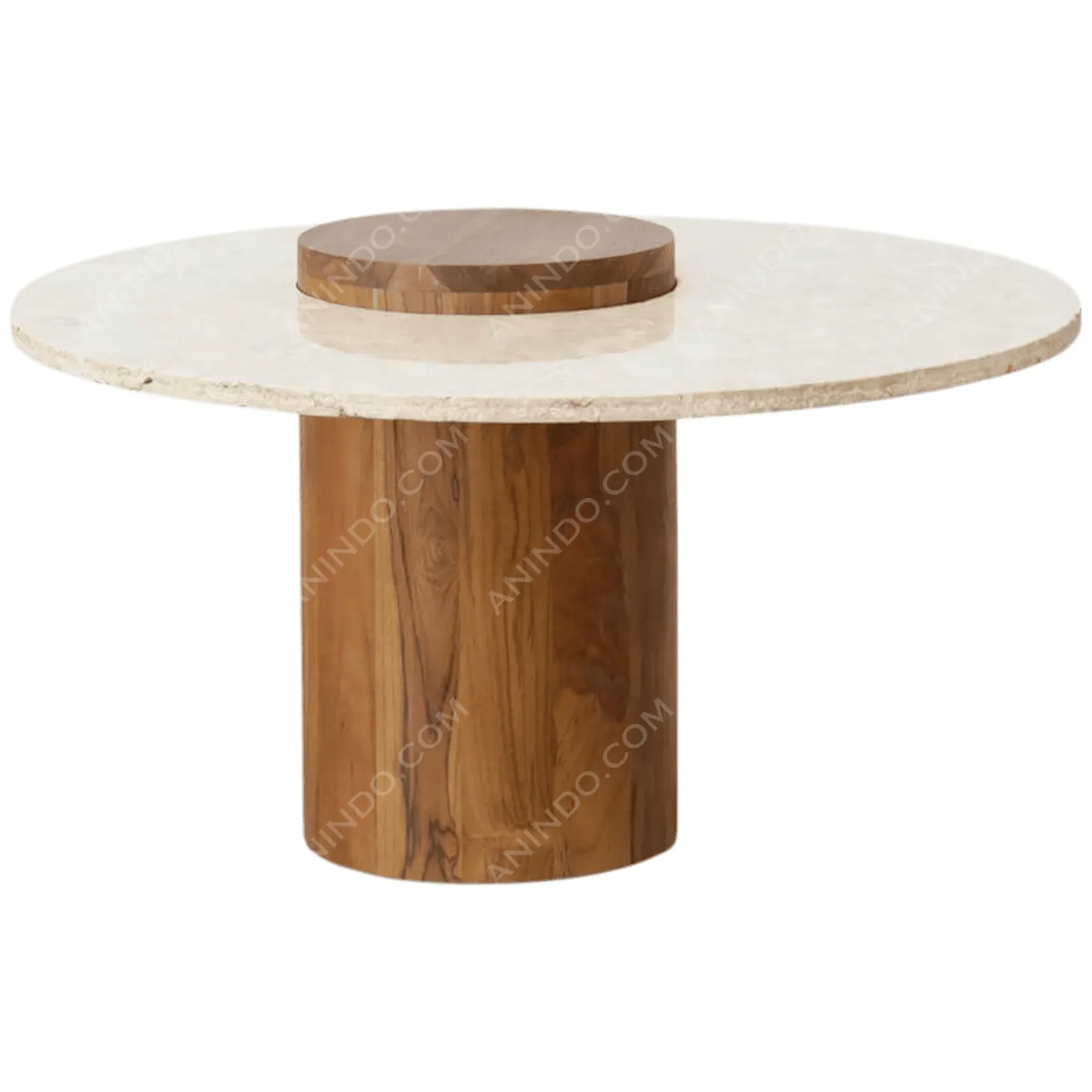 The Eros Mixed Material Dining Table