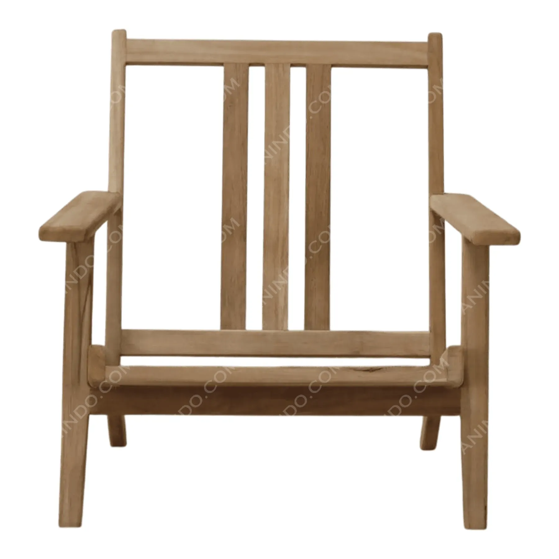 Classic Teak Patio Armchair Frame
