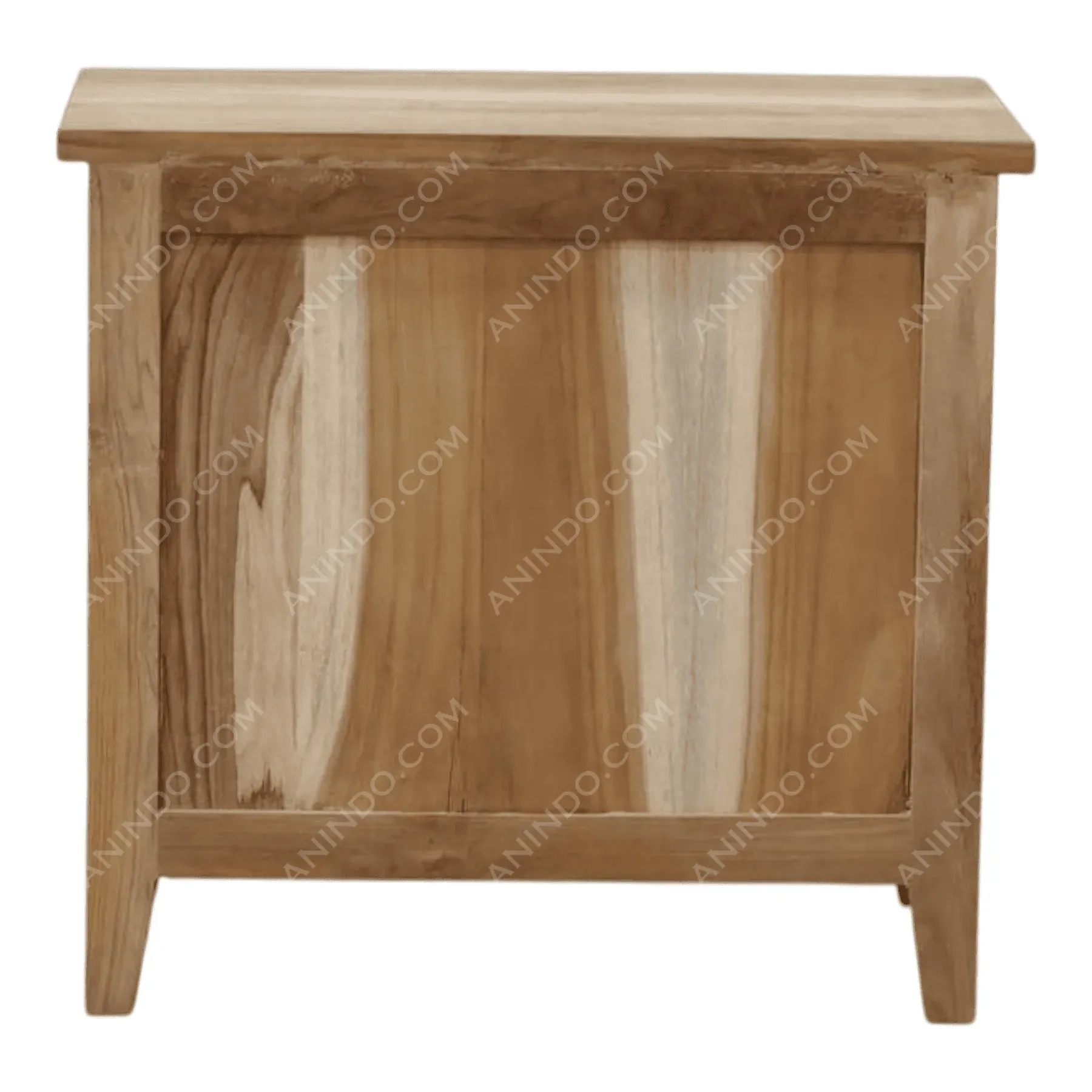 Artisan 3-Drawer Teak Nightstand - Image 6