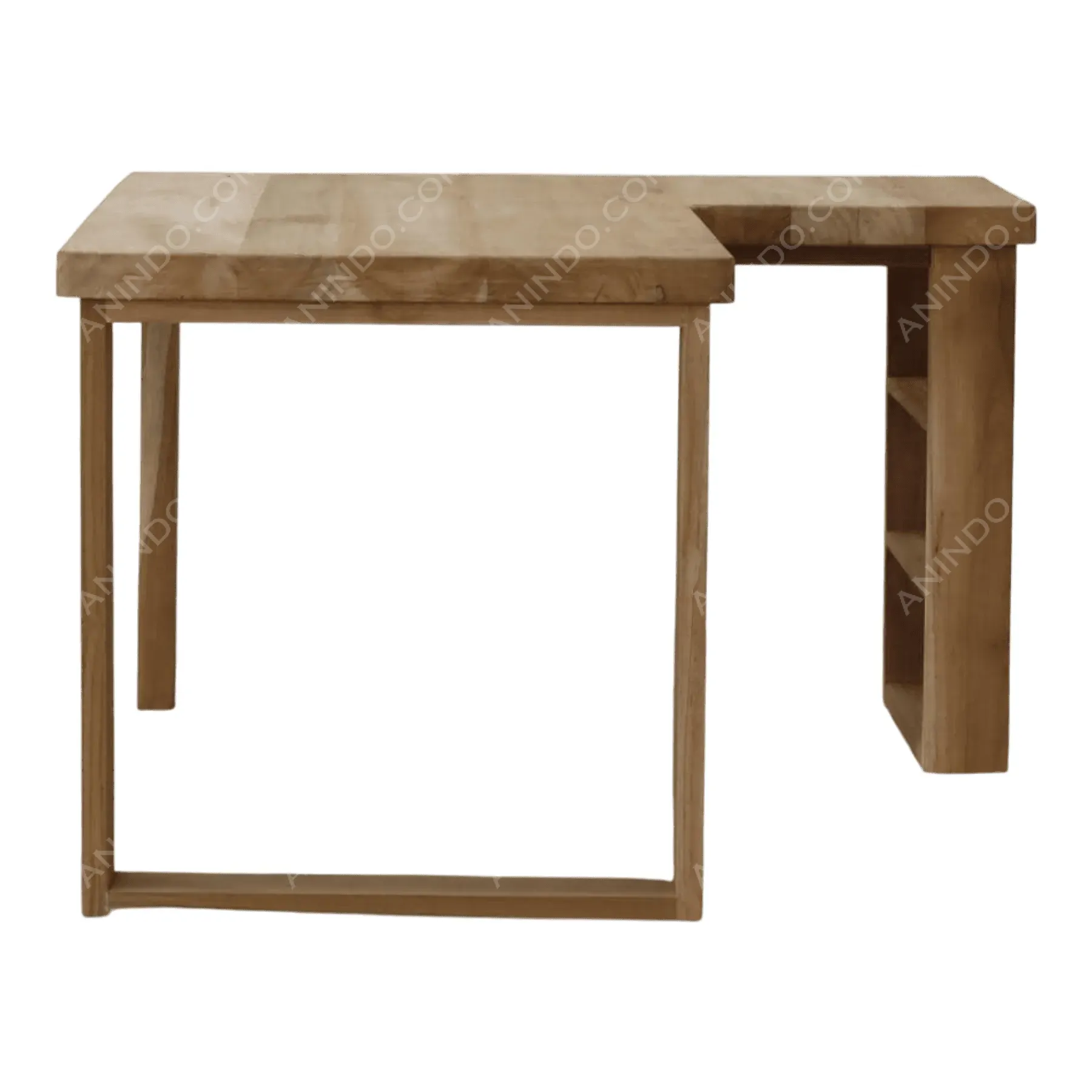 Parson Solid Teak Desk - Image 5
