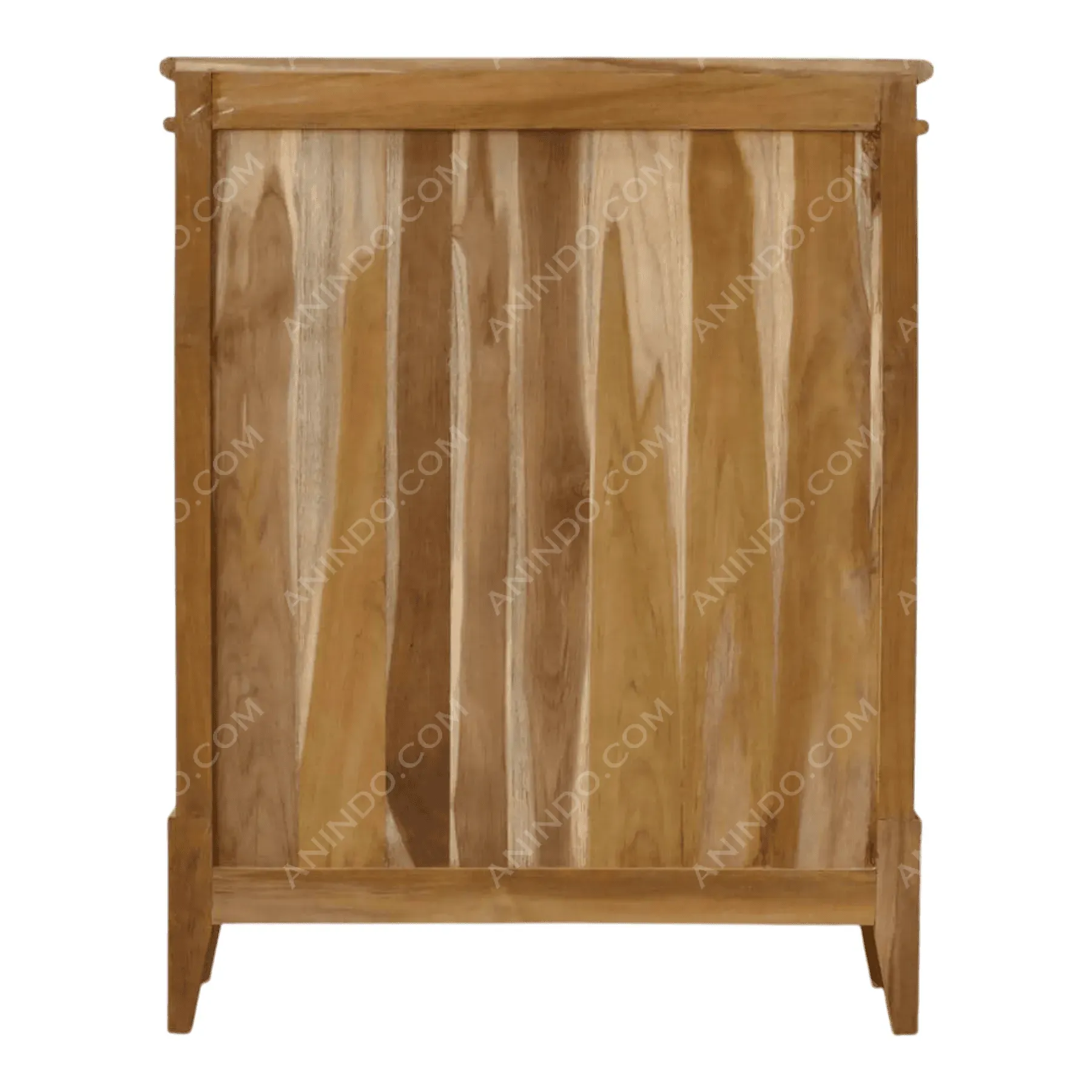 Hampton Teak Tallboy Chest - Image 4