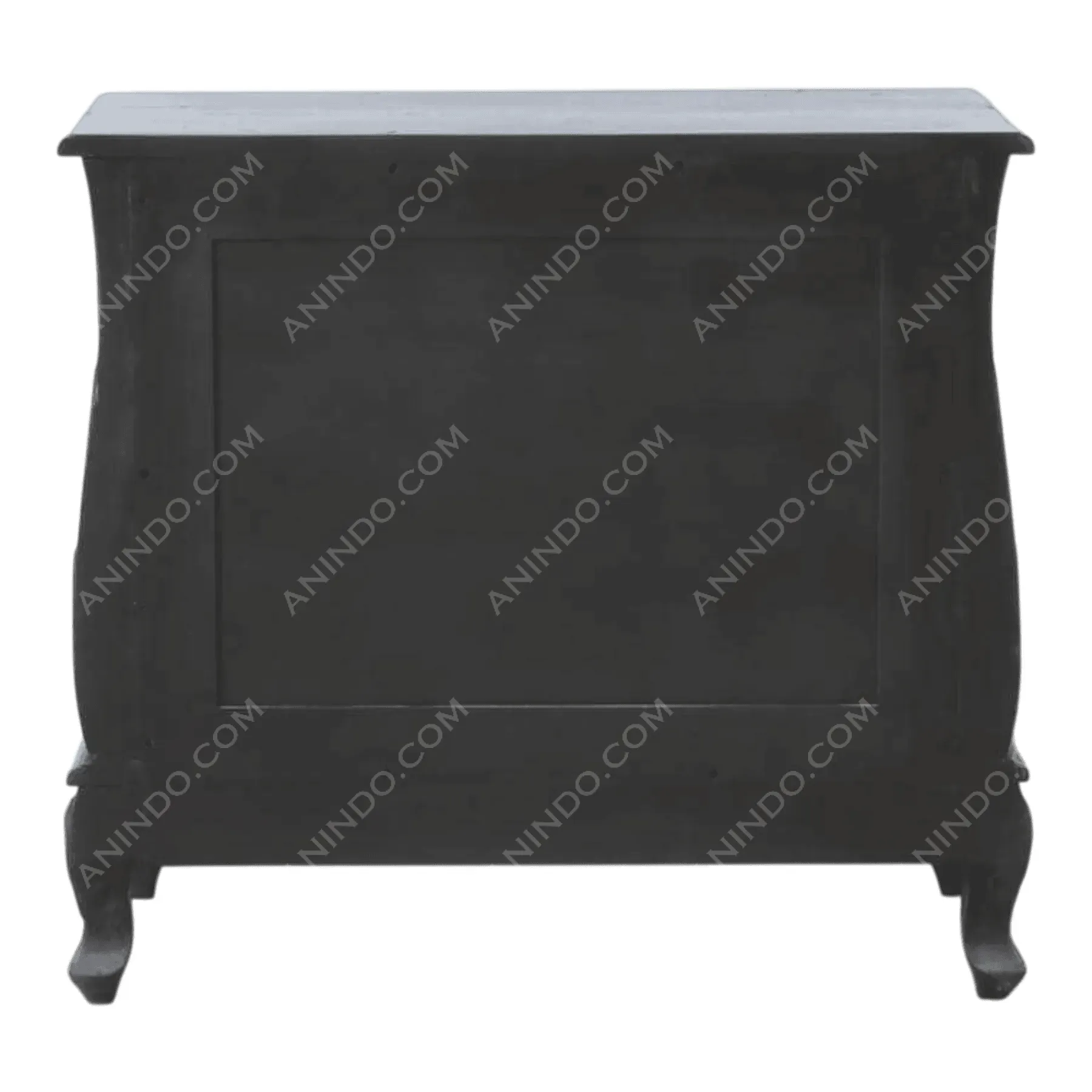 Versailles Ebonized Bombe Chest - Image 8