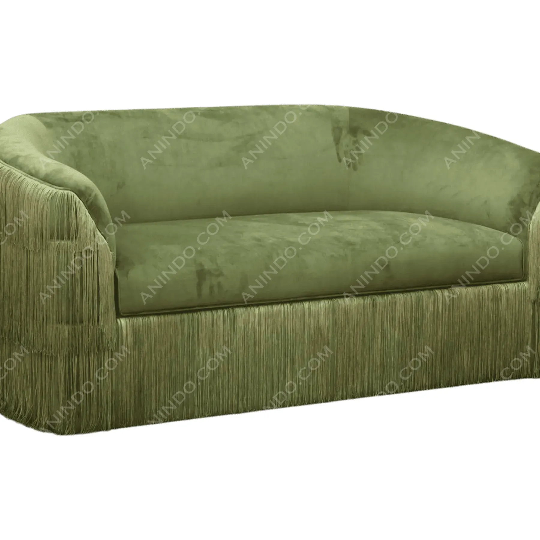 'Gatsby' Bullion Fringe Sofa