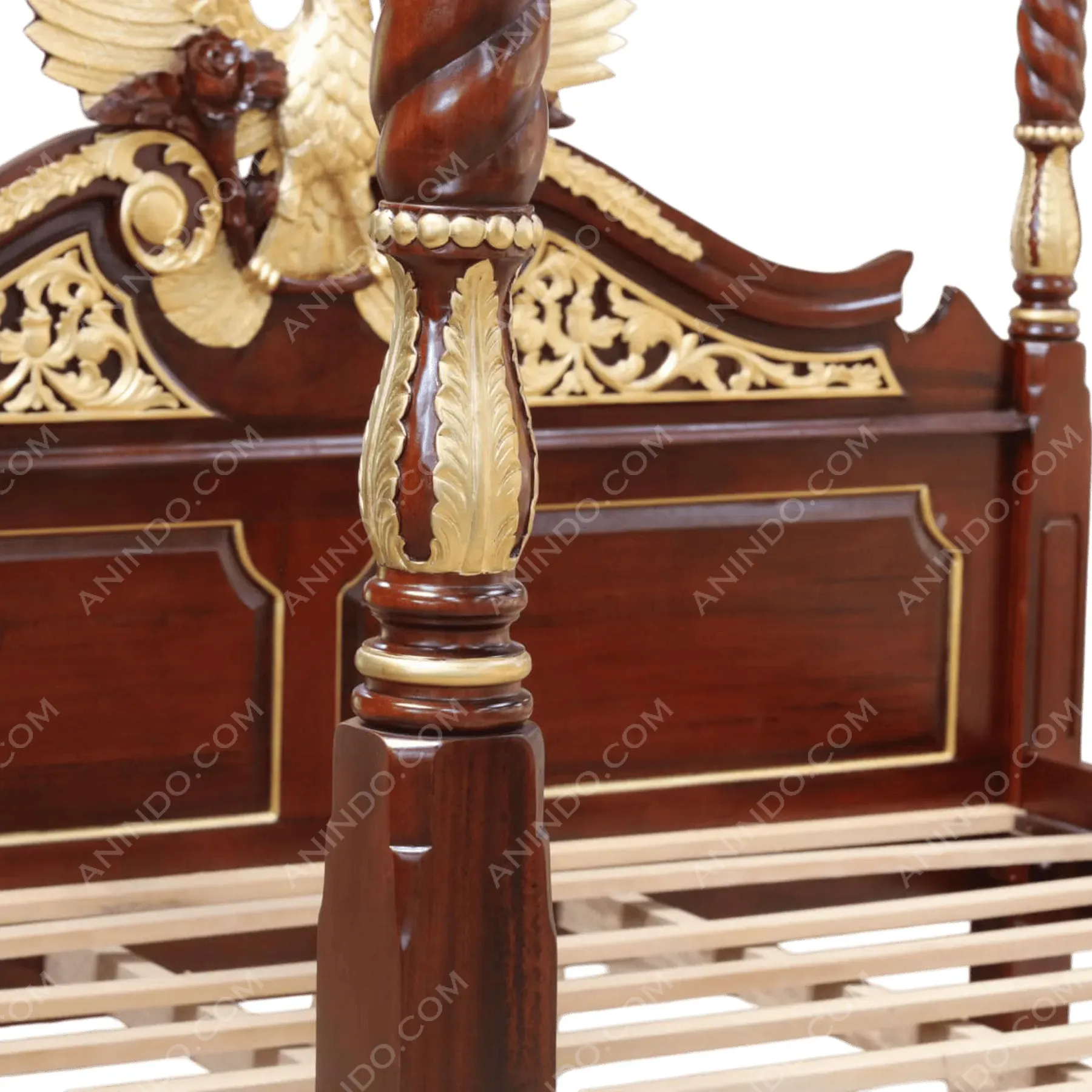 Imperial Eagle Canopy Bed - Image 3