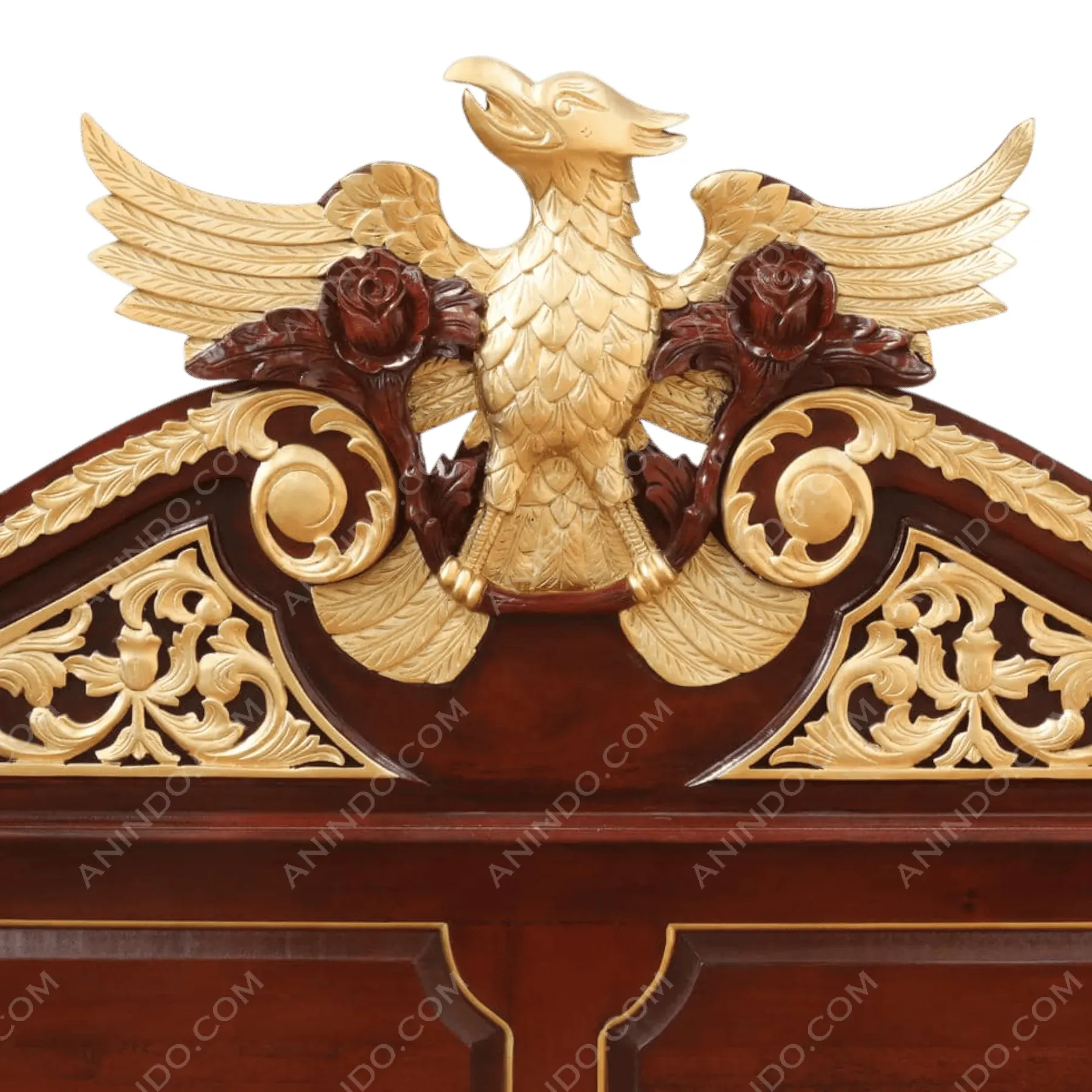 Imperial Eagle Canopy Bed - Image 4
