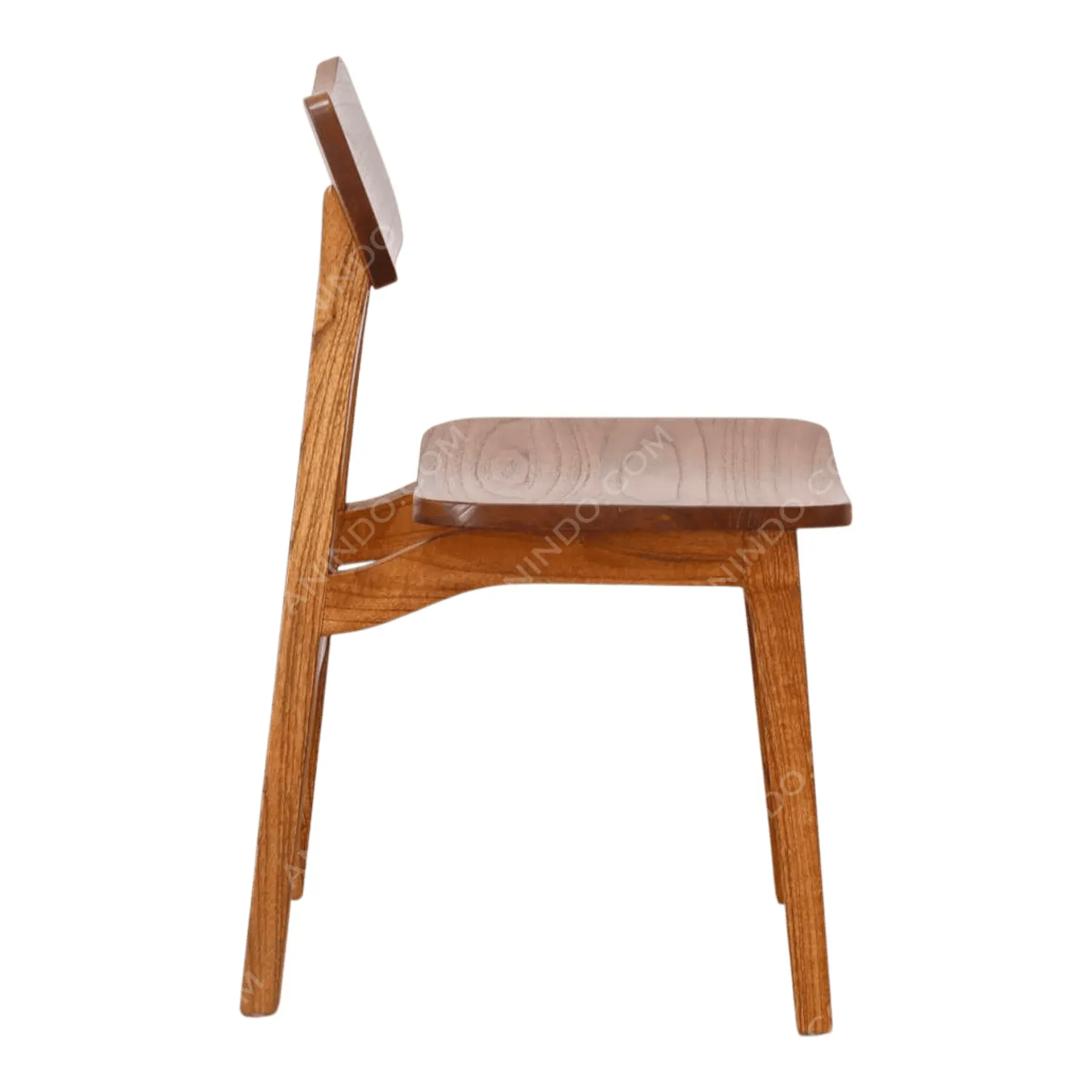 Finn Solid Teak Dining Chair - Image 5