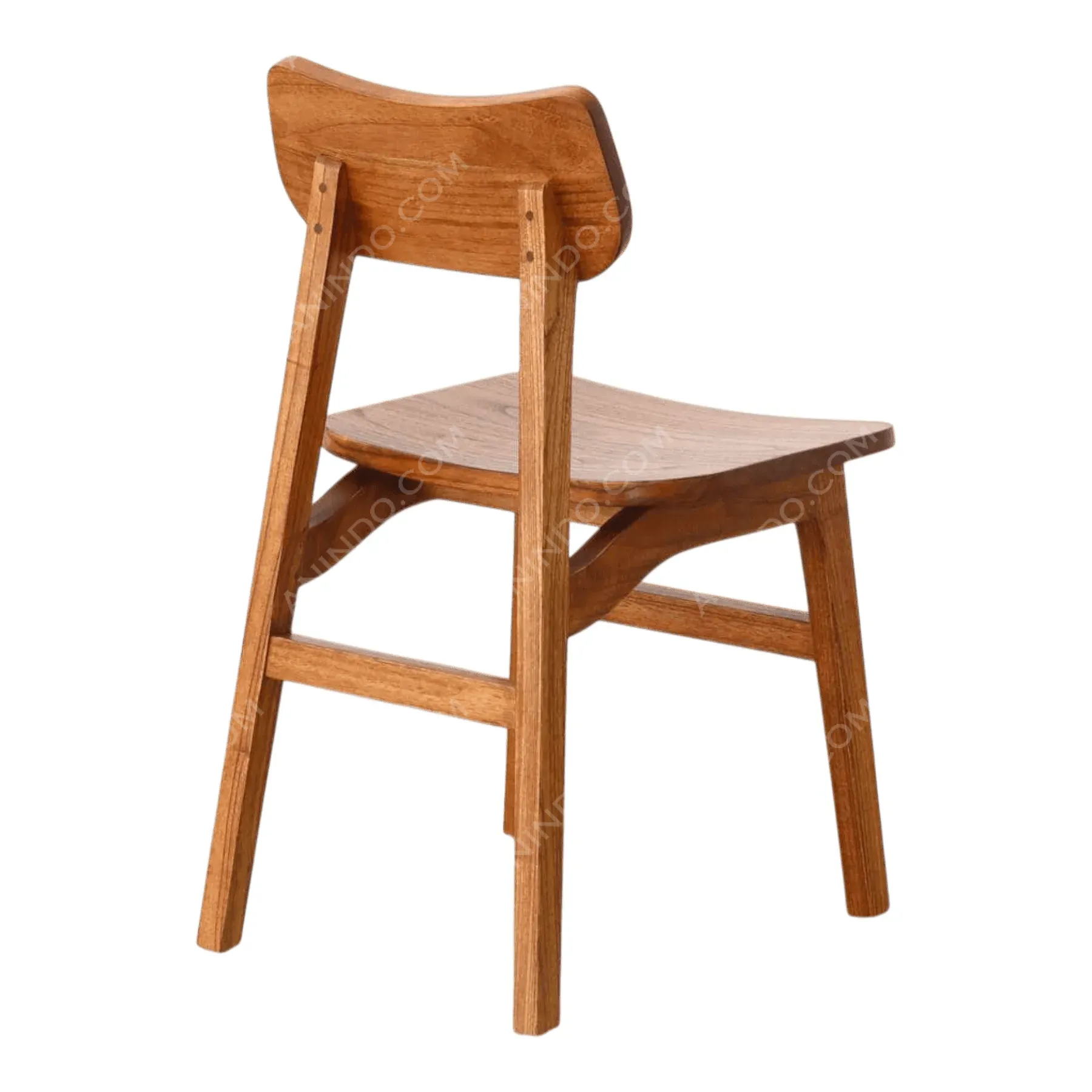 Finn Solid Teak Dining Chair - Image 6