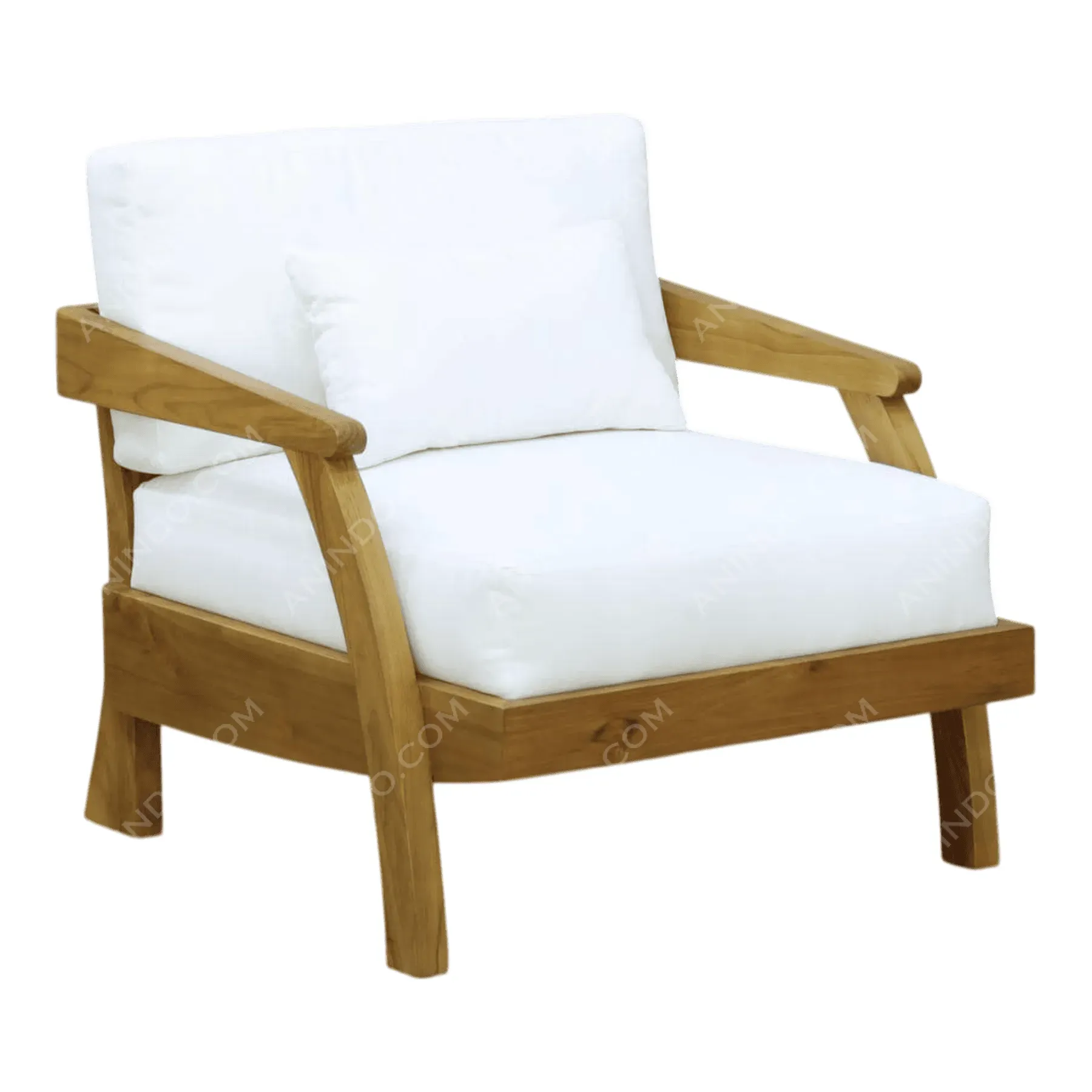 Haven Teak Lounge Chair - Image 2