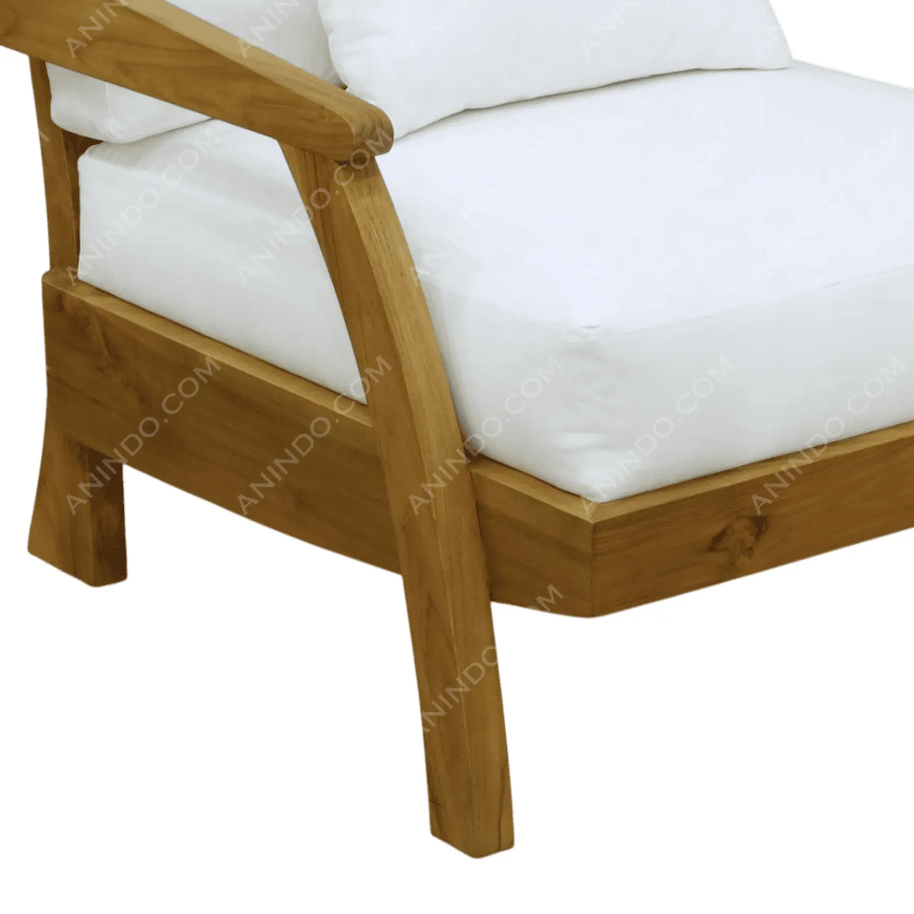 Haven Teak Lounge Chair - Image 3