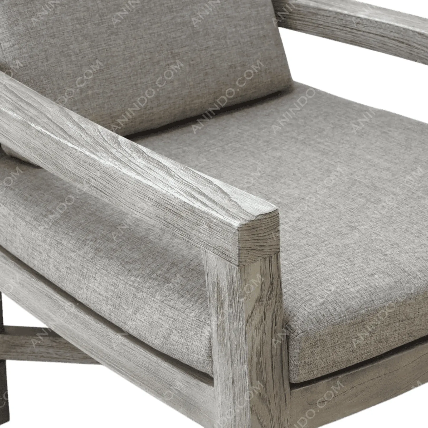 St Tropez X-Base Armchair - Image 3