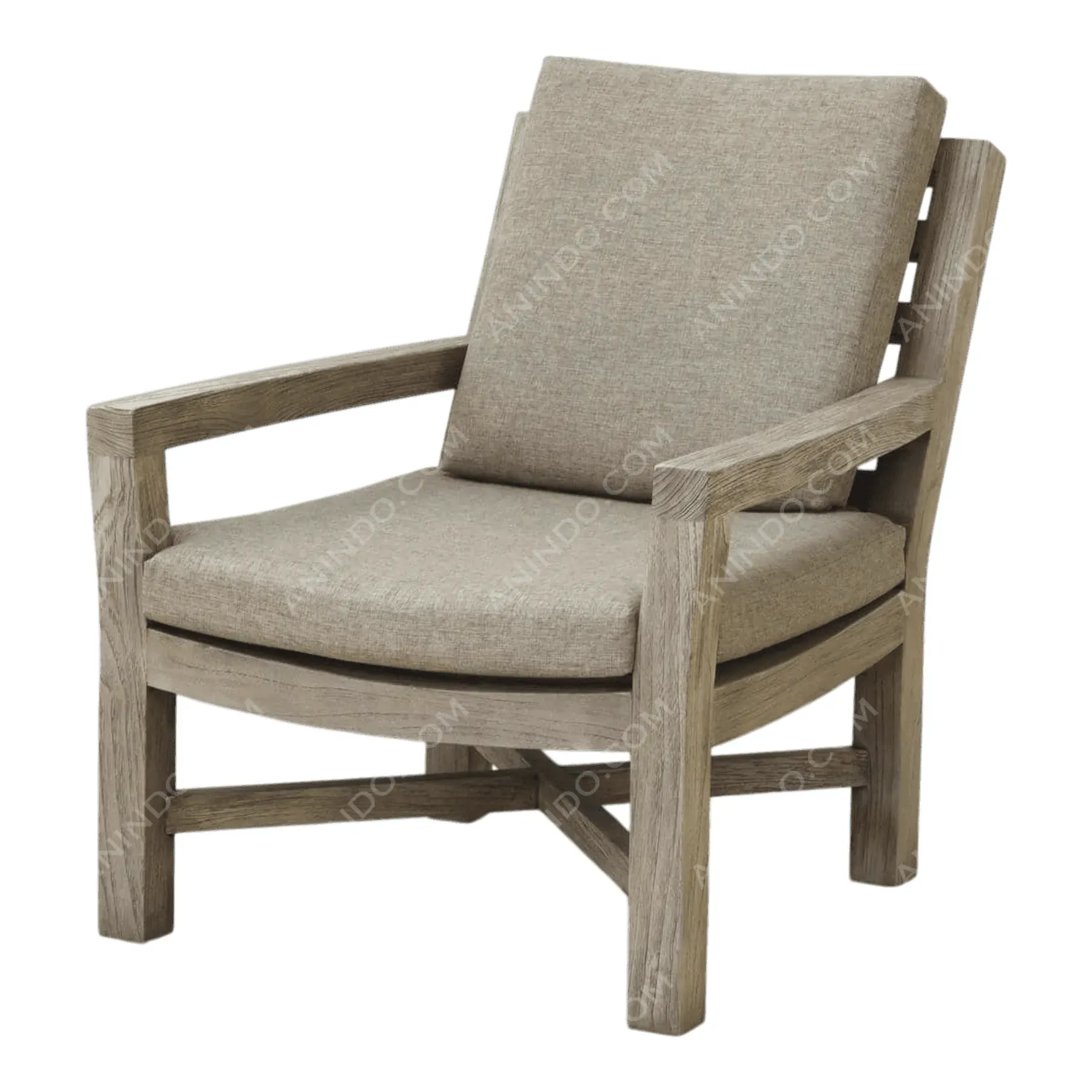 St Tropez X-Base Armchair - Image 6