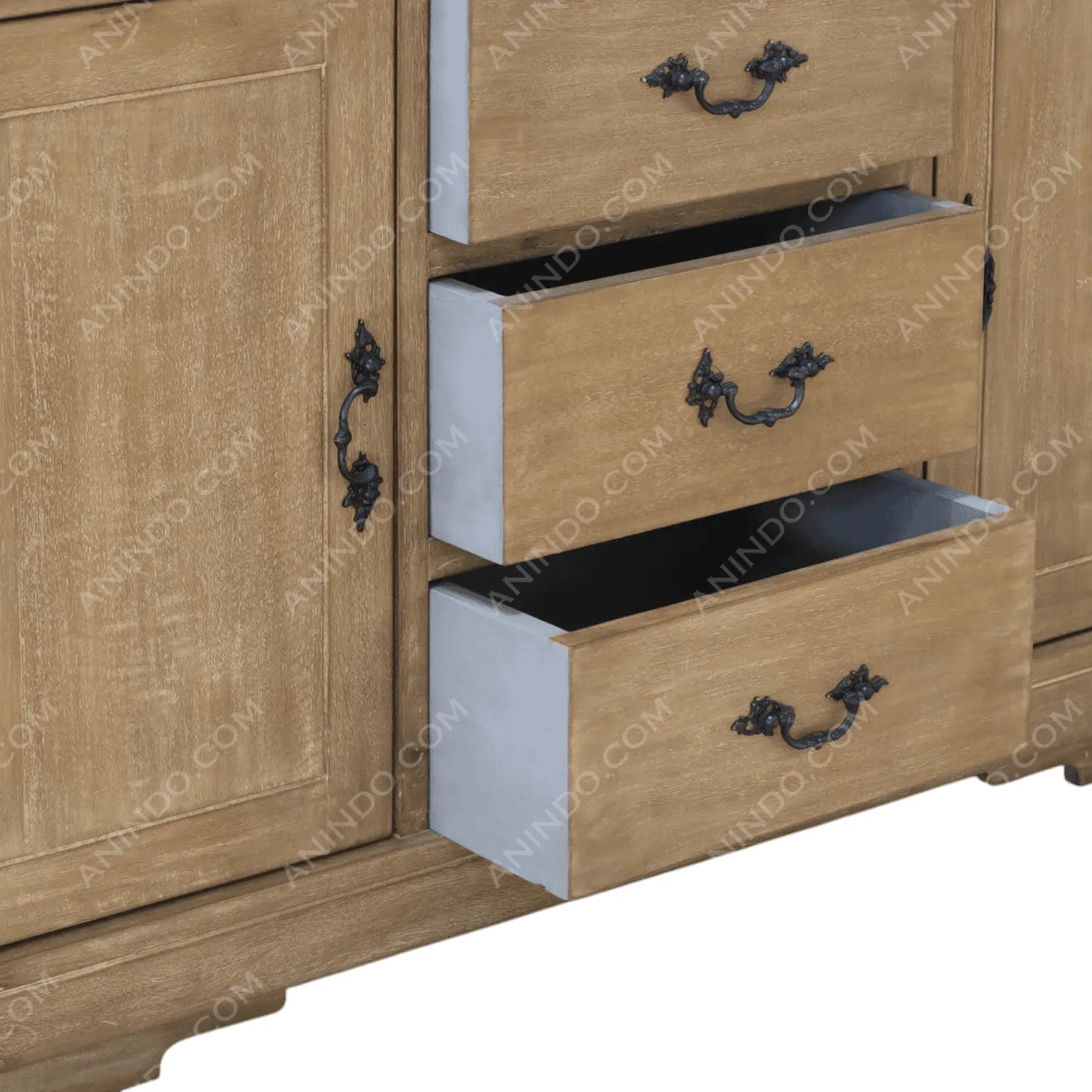 Homestead Rustic Sideboard - Image 4