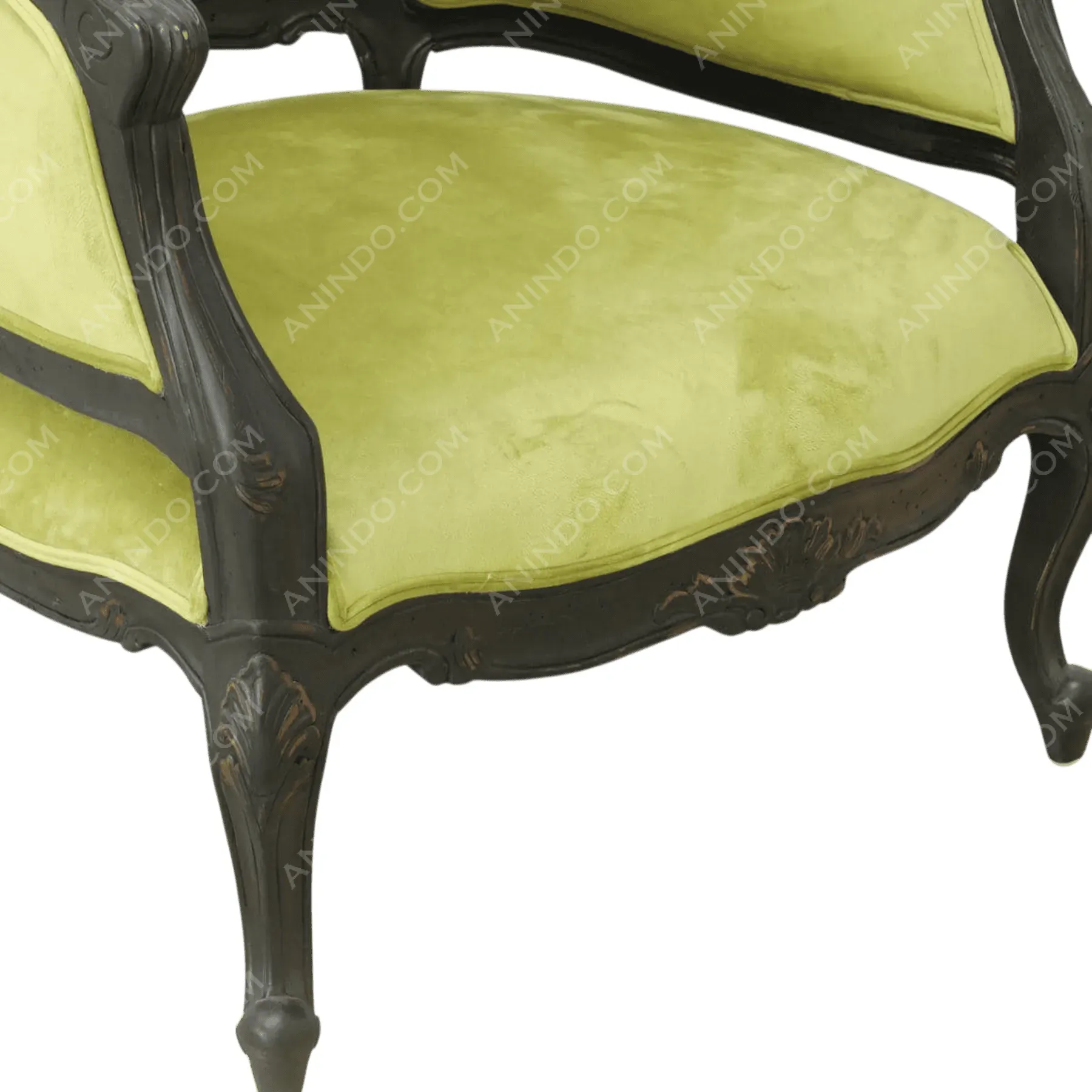 The Voltaire Tufted Armchair - Image 3