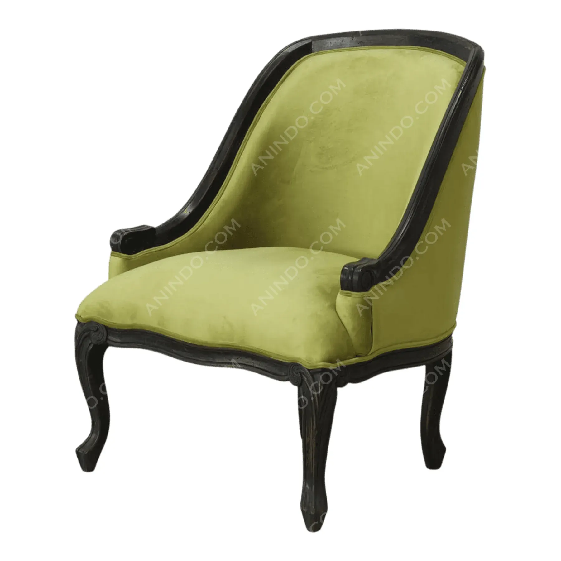 Elodie Velvet Chair - Image 7