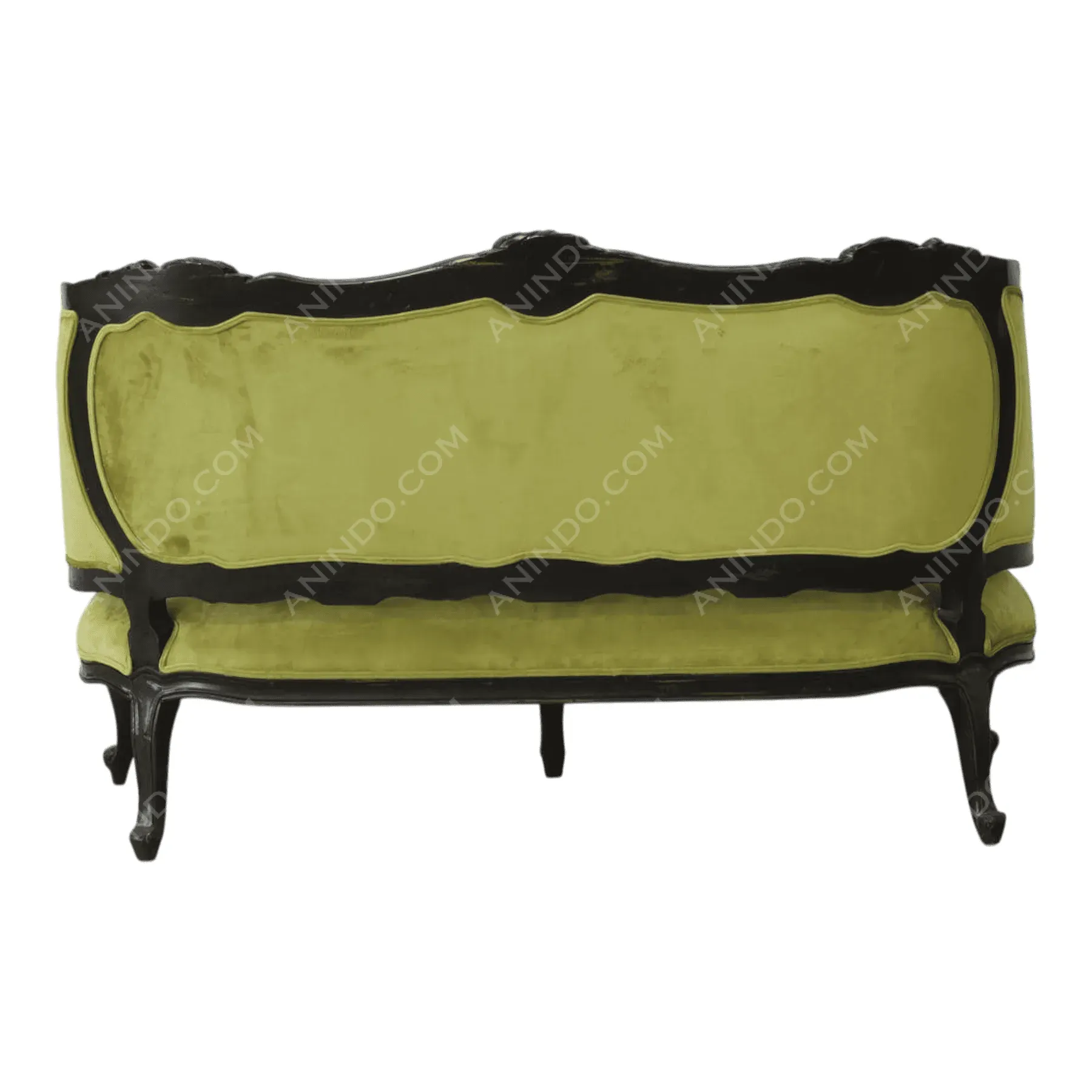 Voltaire Tufted Settee - Image 6