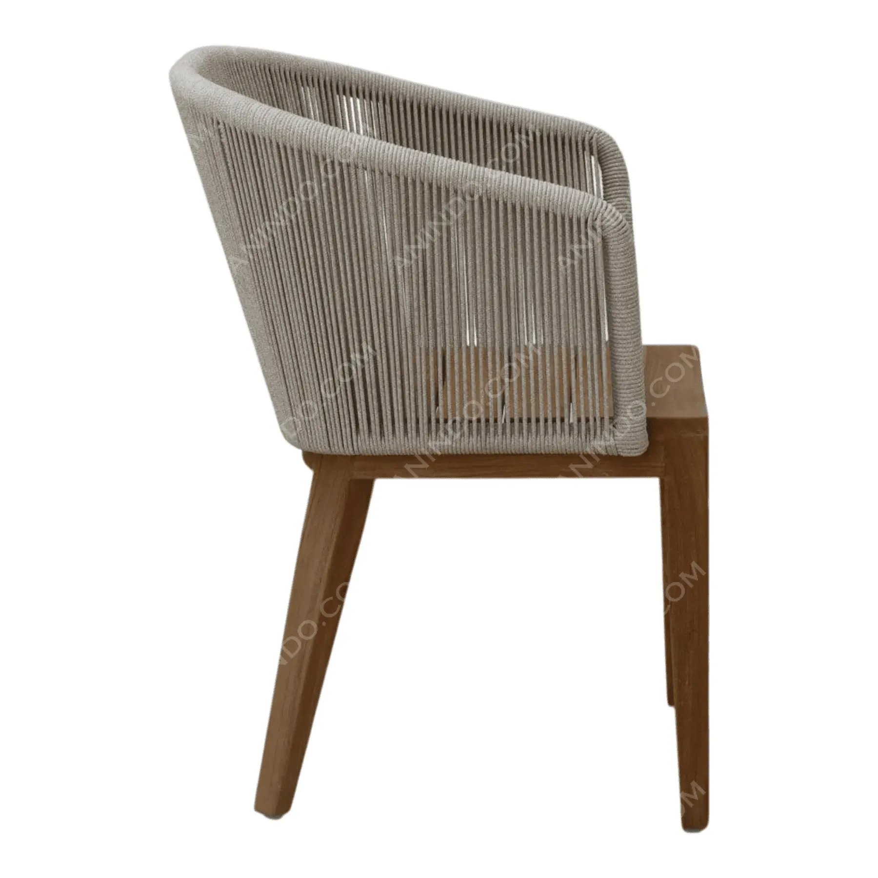 Kai Rope & Teak Chair - Image 5