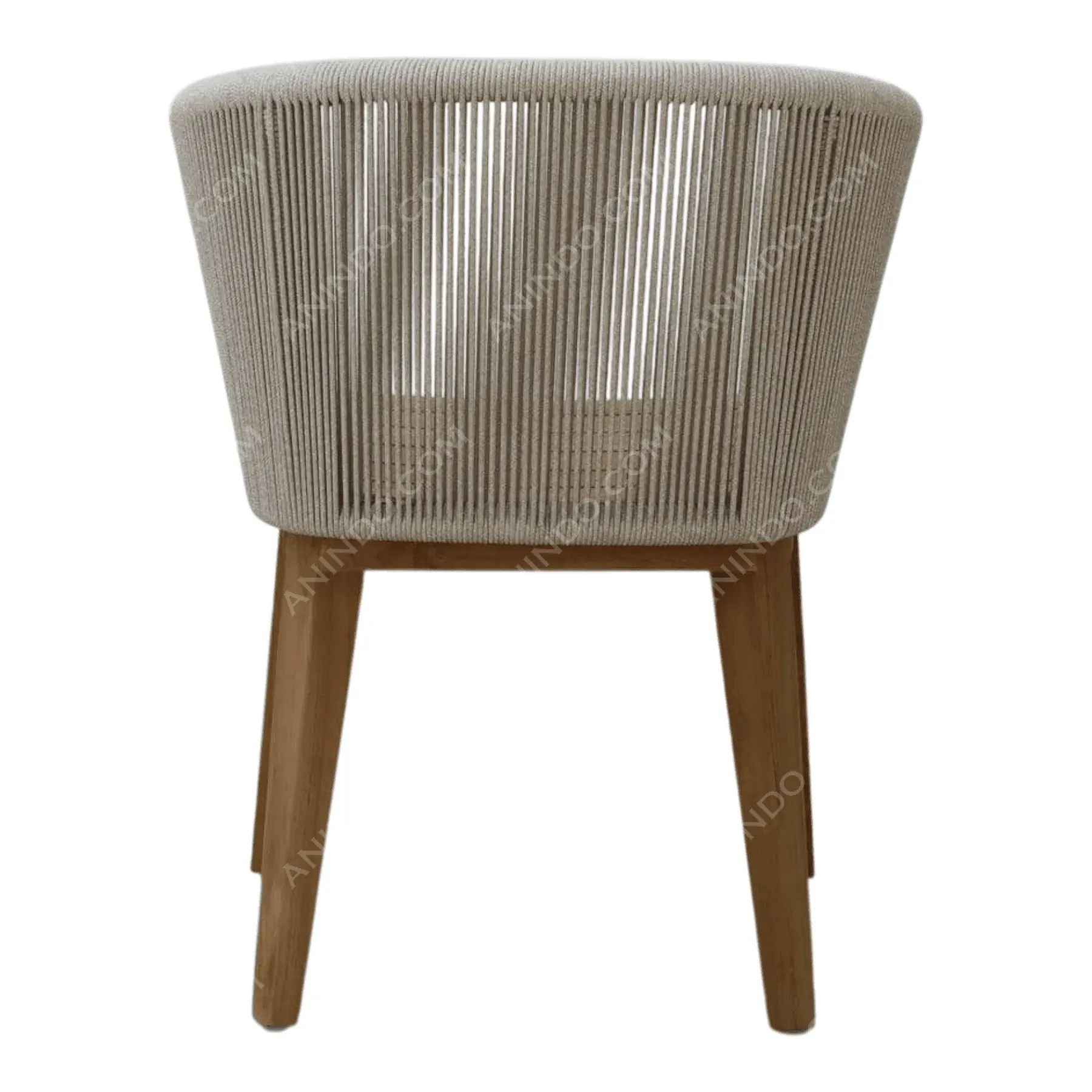 Kai Rope & Teak Chair - Image 7