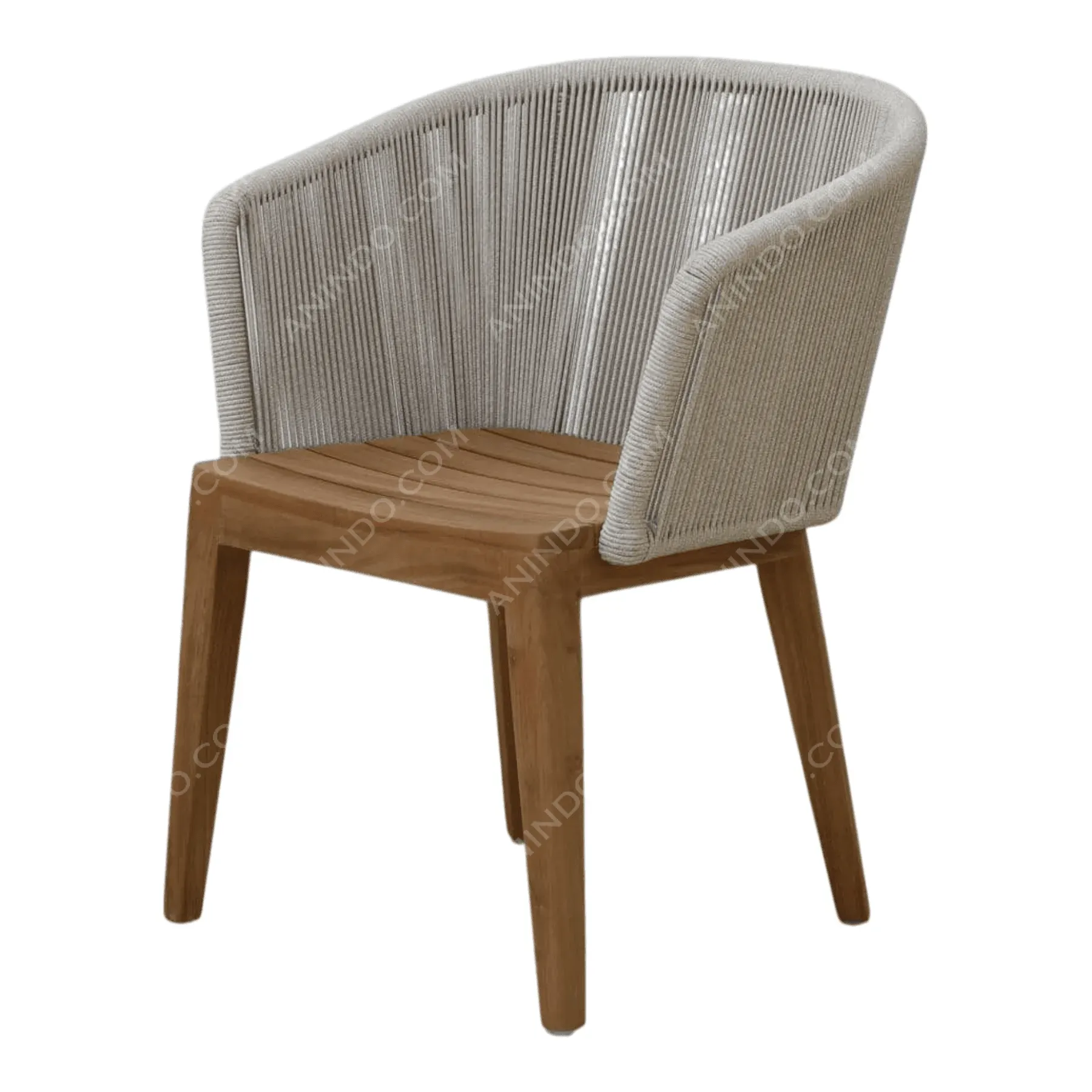 Kai Rope & Teak Chair - Image 8