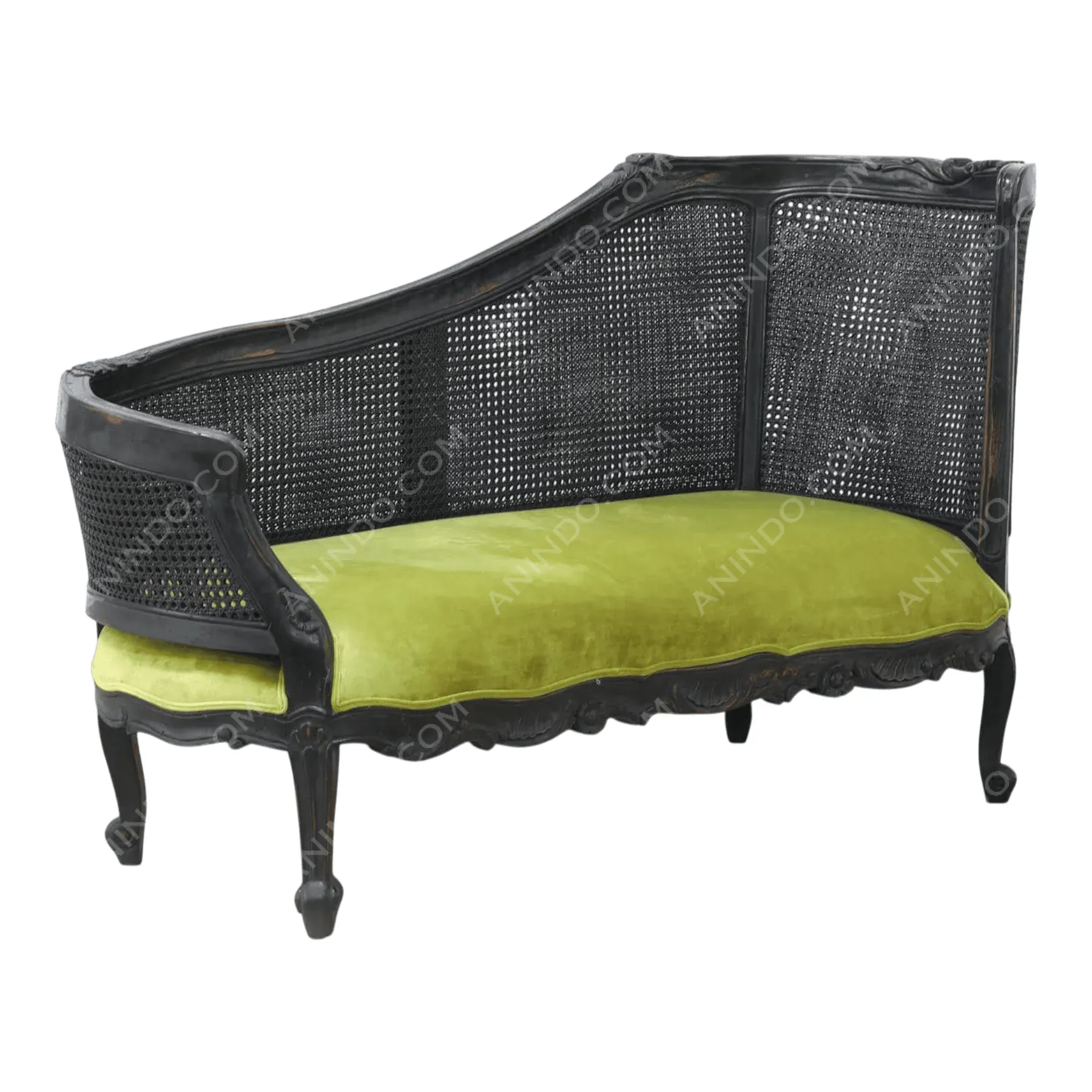Distressed Venetian Chaise Lounge - Image 2