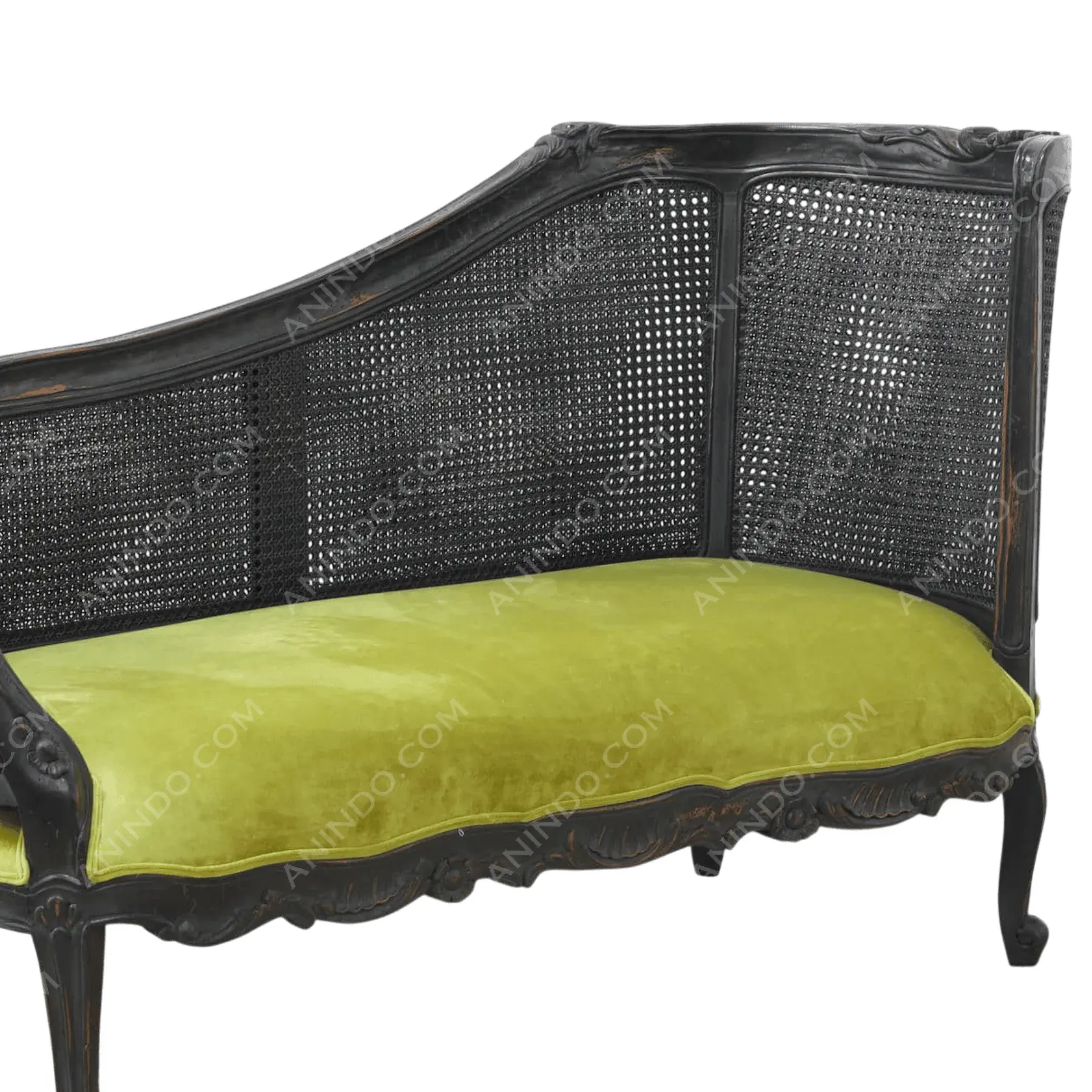 Distressed Venetian Chaise Lounge - Image 4