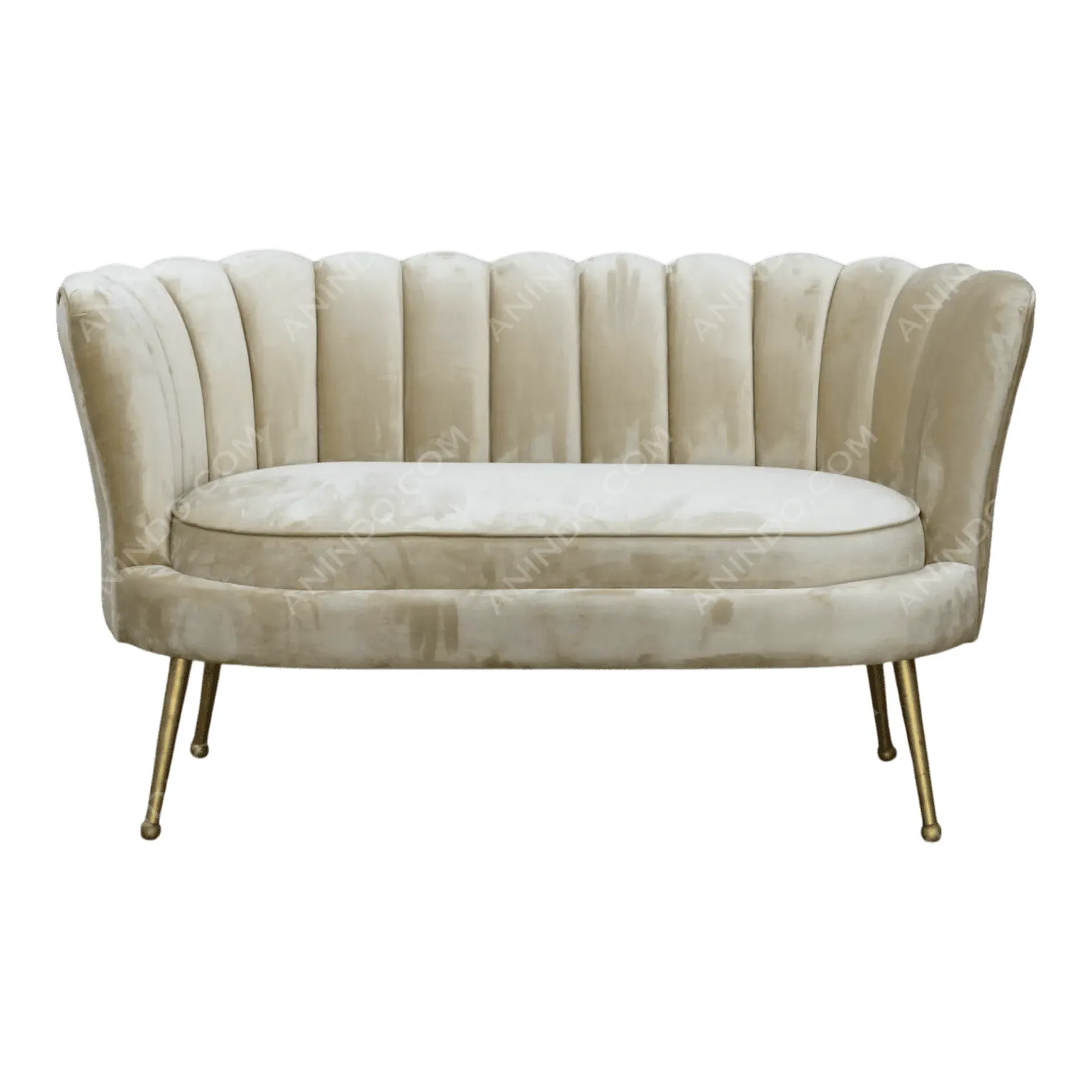 Venus Scallop Loveseat