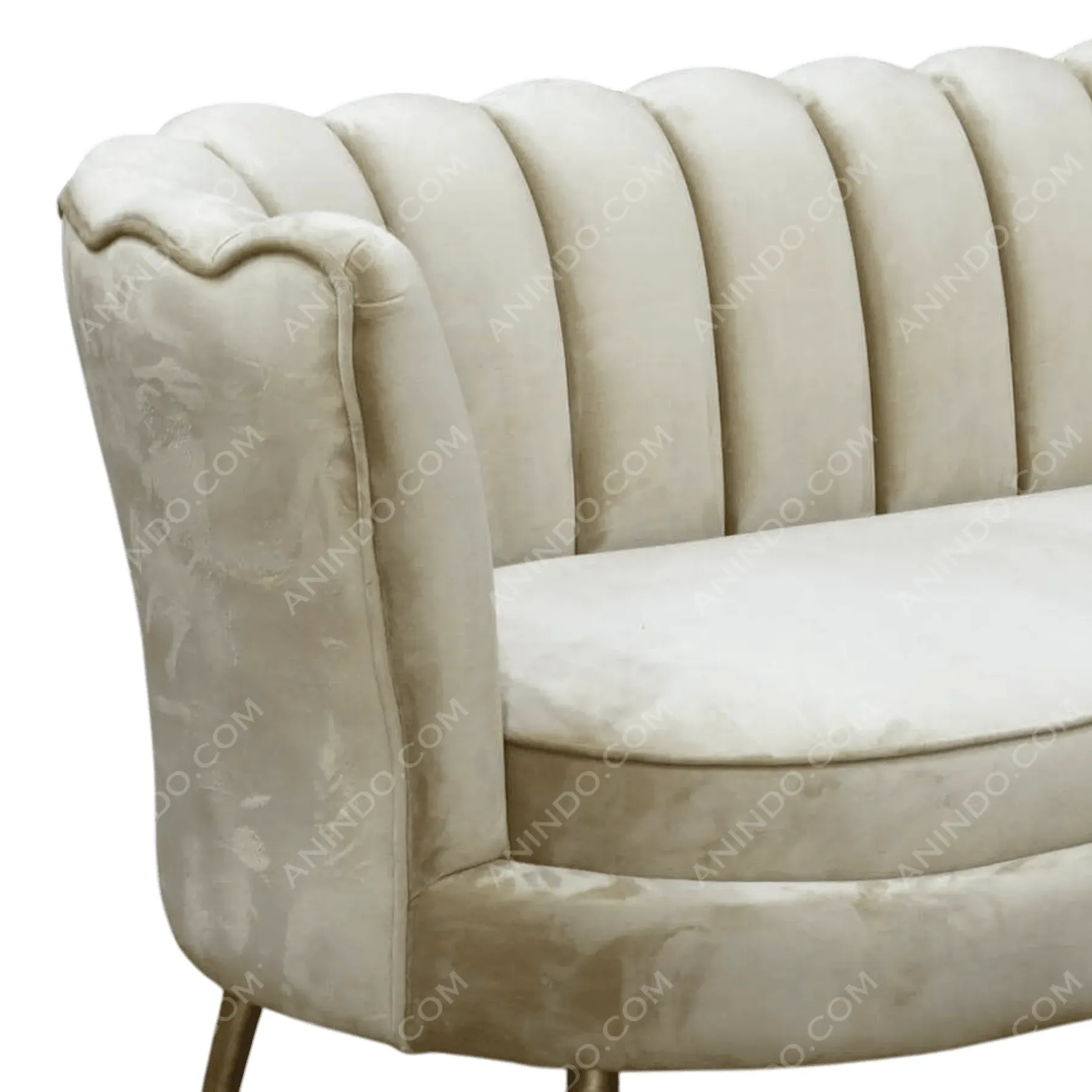 Venus Scallop Loveseat - Image 3