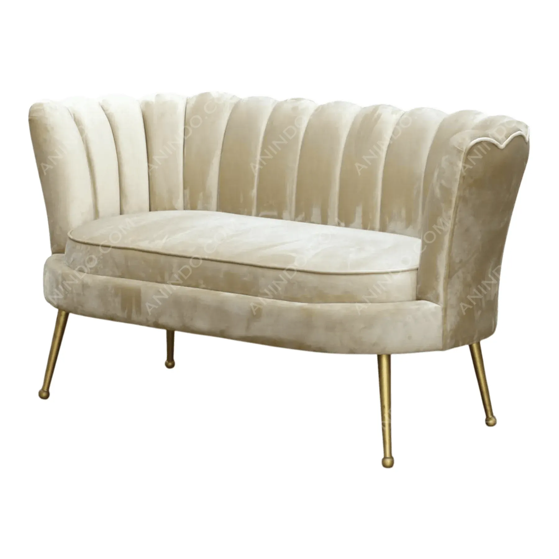 Venus Scallop Loveseat - Image 7