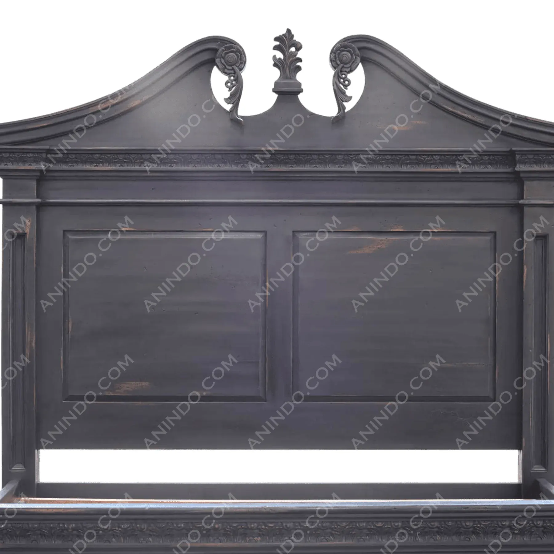 Distressed Regency Crest Bed - Image 3