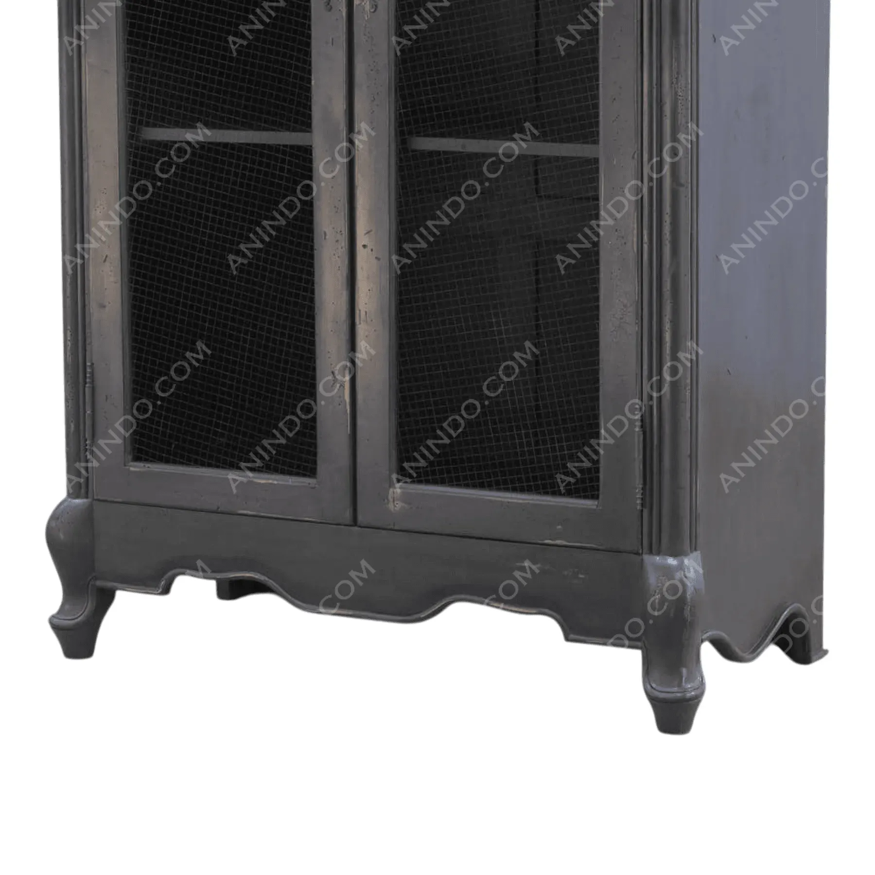 Wire Mesh Armoire Display Cabinet - Image 6