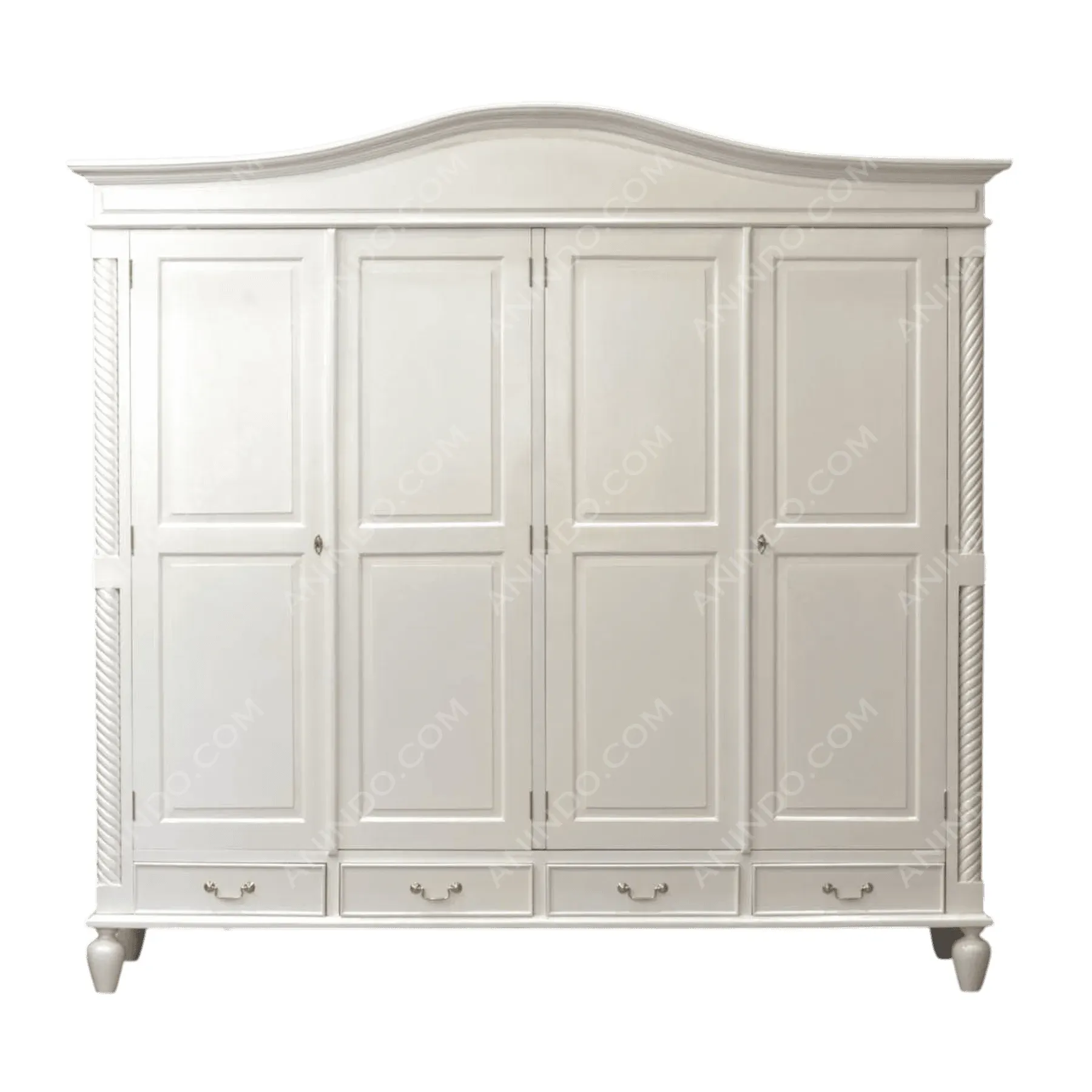 Provincial Grandé 4-Door Wardrobe