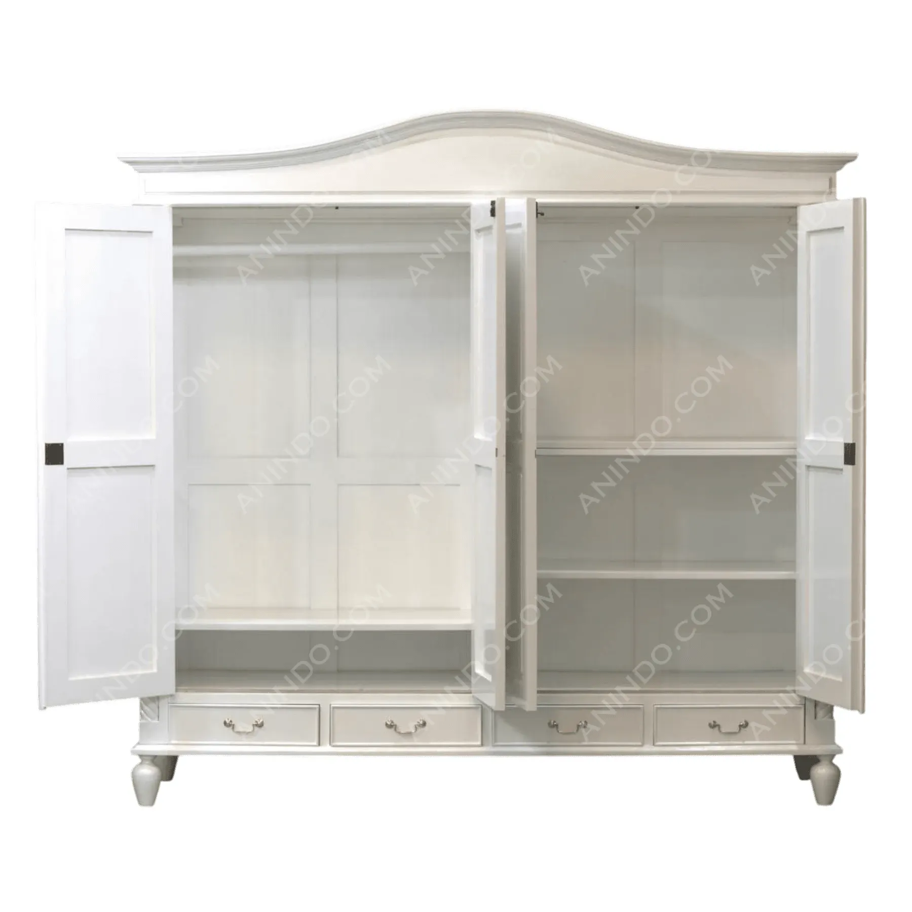 Provincial Grandé 4-Door Wardrobe - Image 2