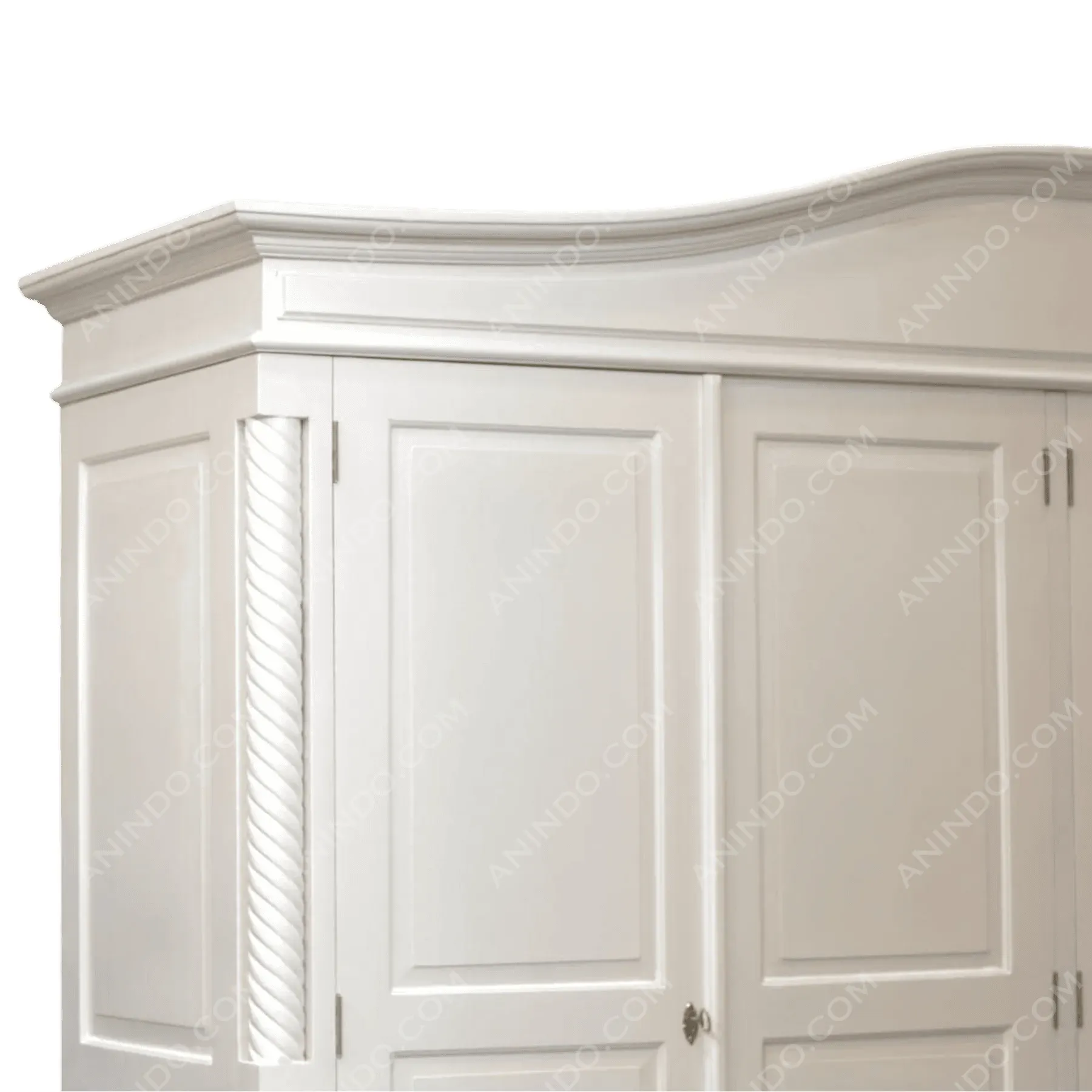 Provincial Grandé 4-Door Wardrobe - Image 4