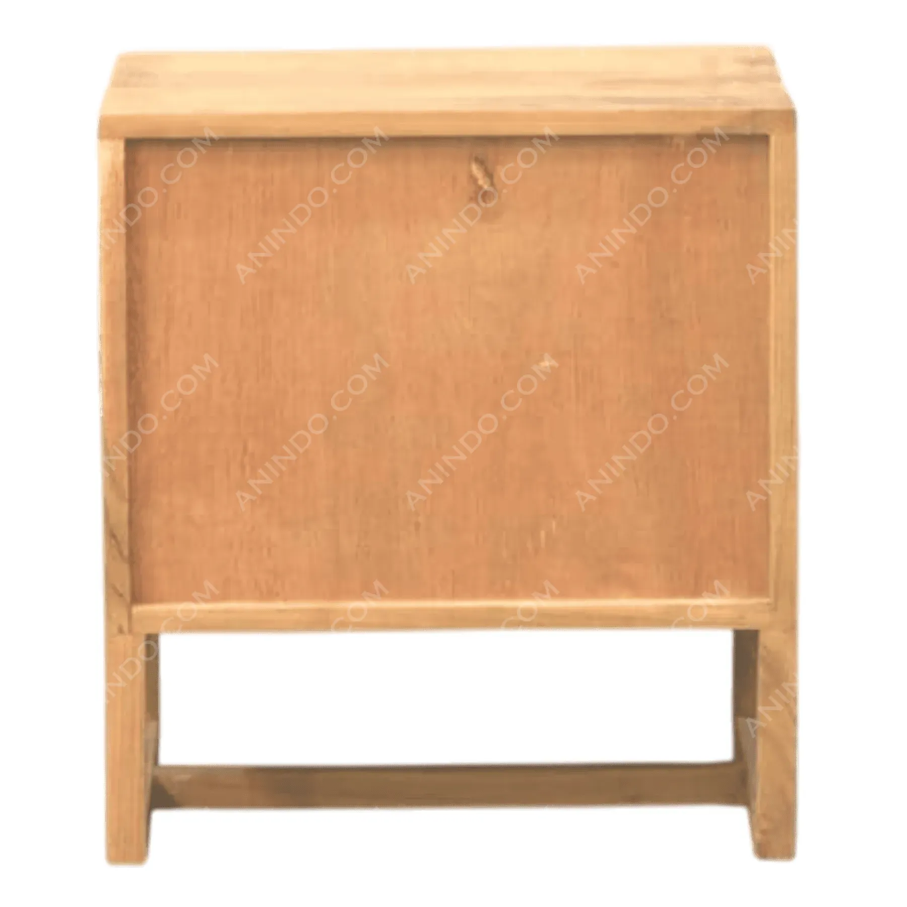 Havana Teak & Rattan Nightstand - Image 4