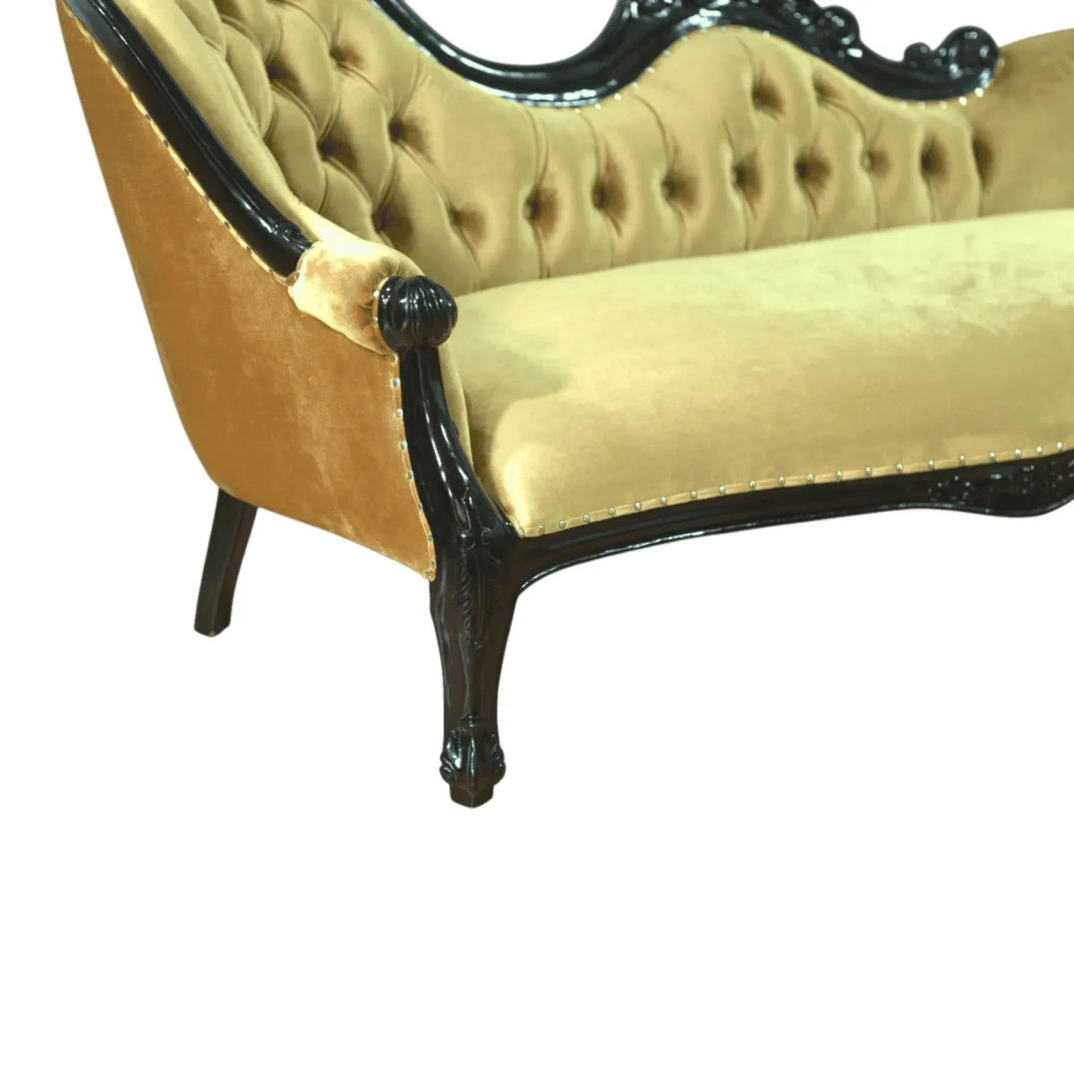 Alvara Chaise Lounge (Gold) - Image 4