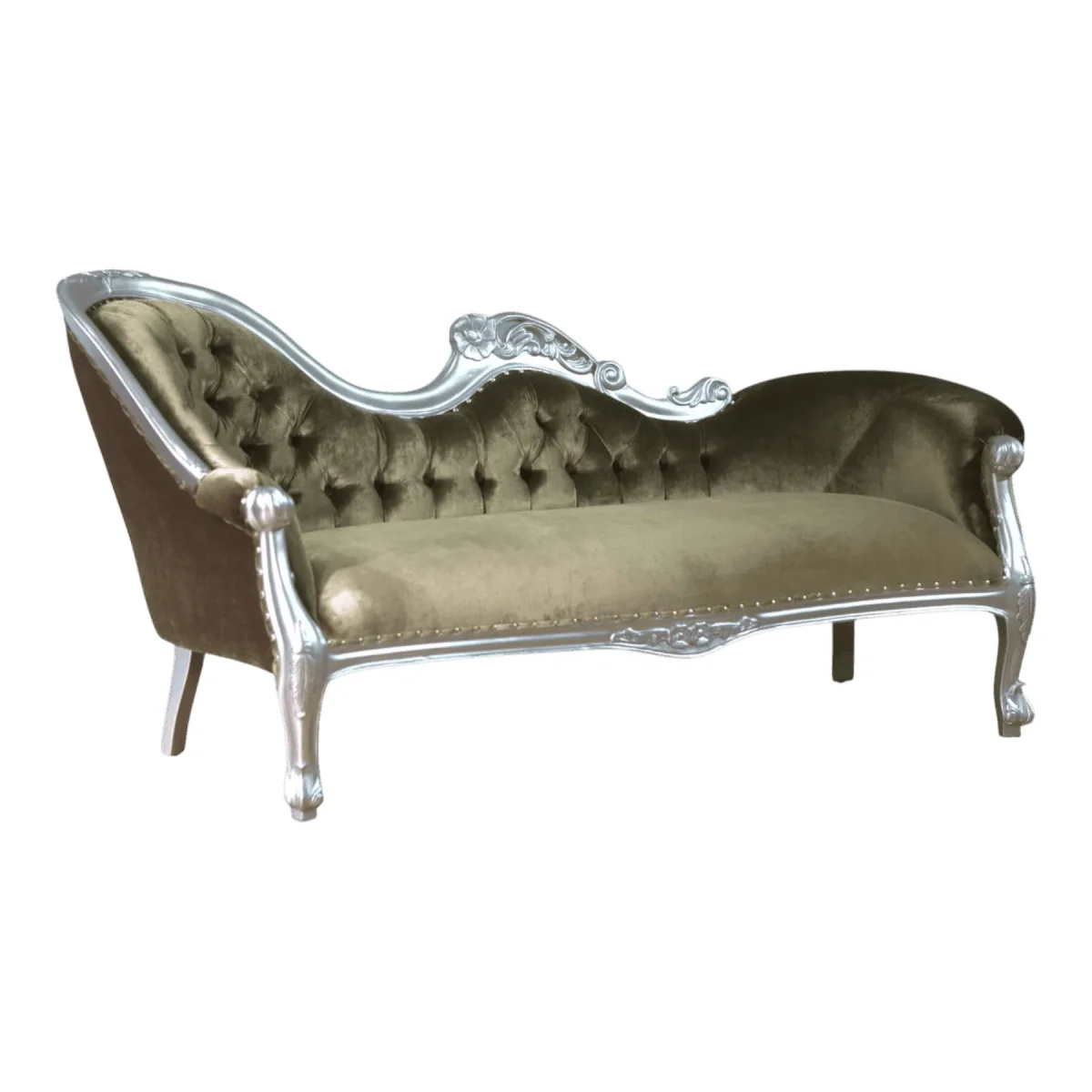 Alvara Chaise Lounge (Green) - Image 2