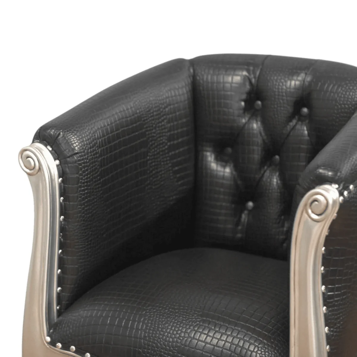 Ovidia Armchair (Black) - Image 3