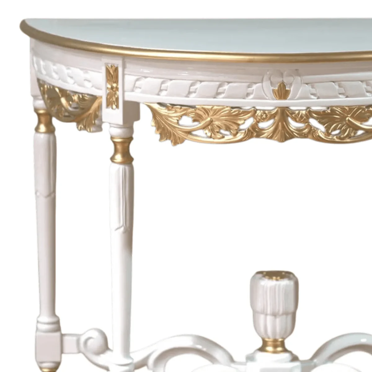 Celestial Gilded Half-Moon Console - Image 2