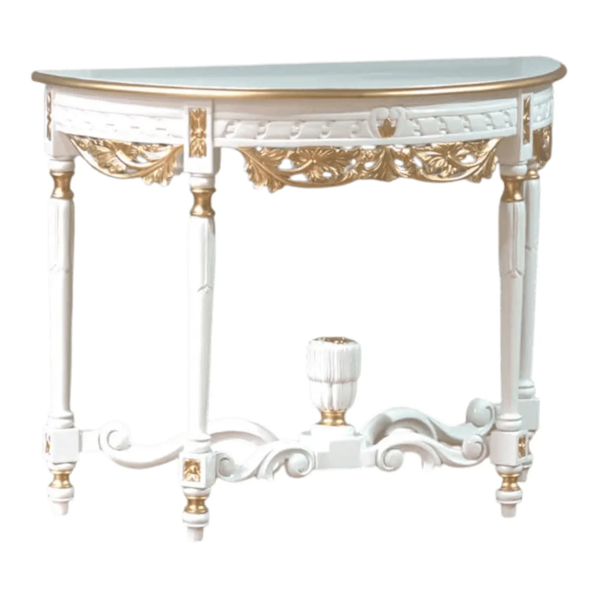 Celestial Gilded Half-Moon Console - Image 3