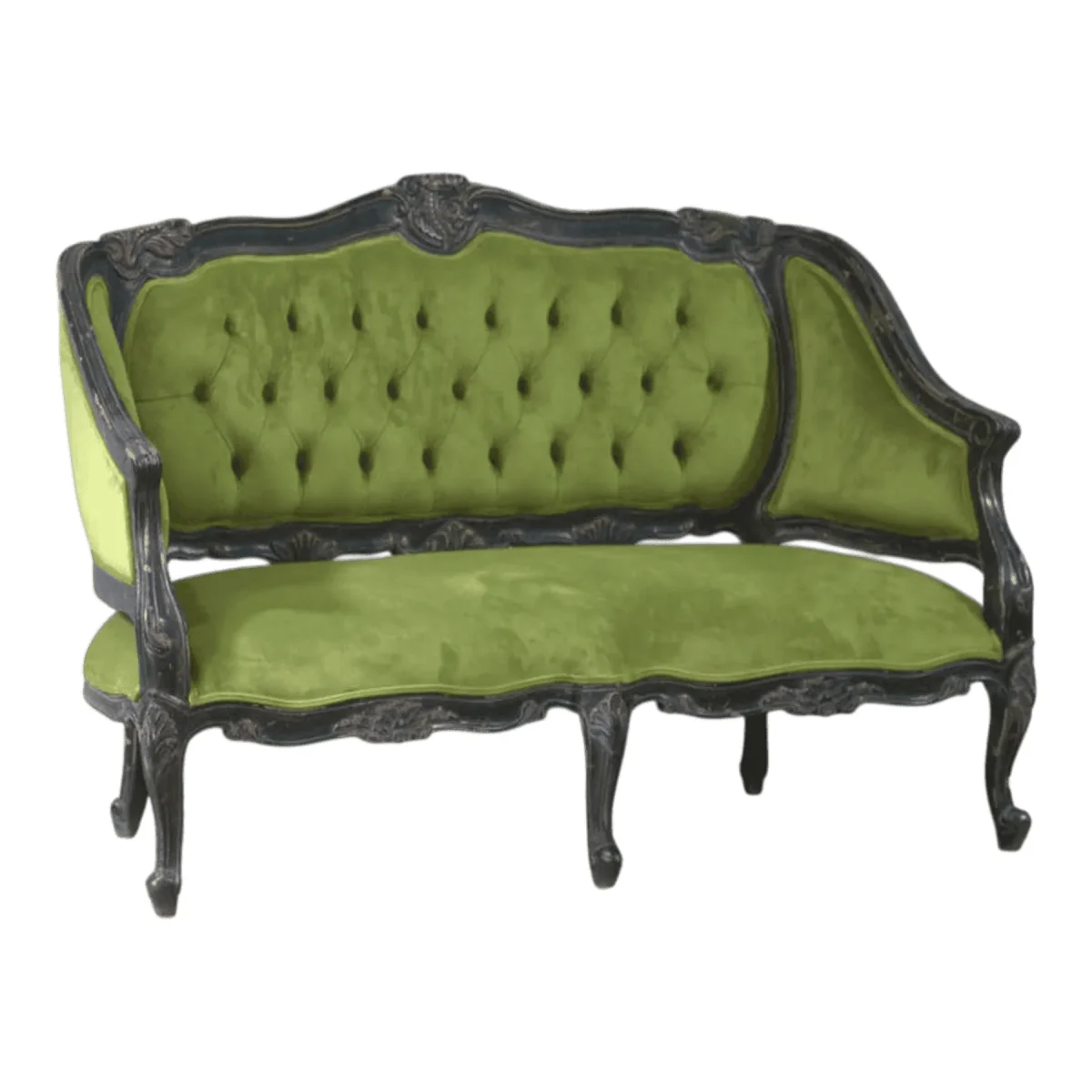 Elvessa Sofa (Green) - Image 2
