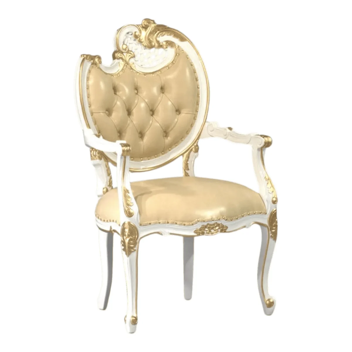 Pergoa Armchair (Cream) - Image 2